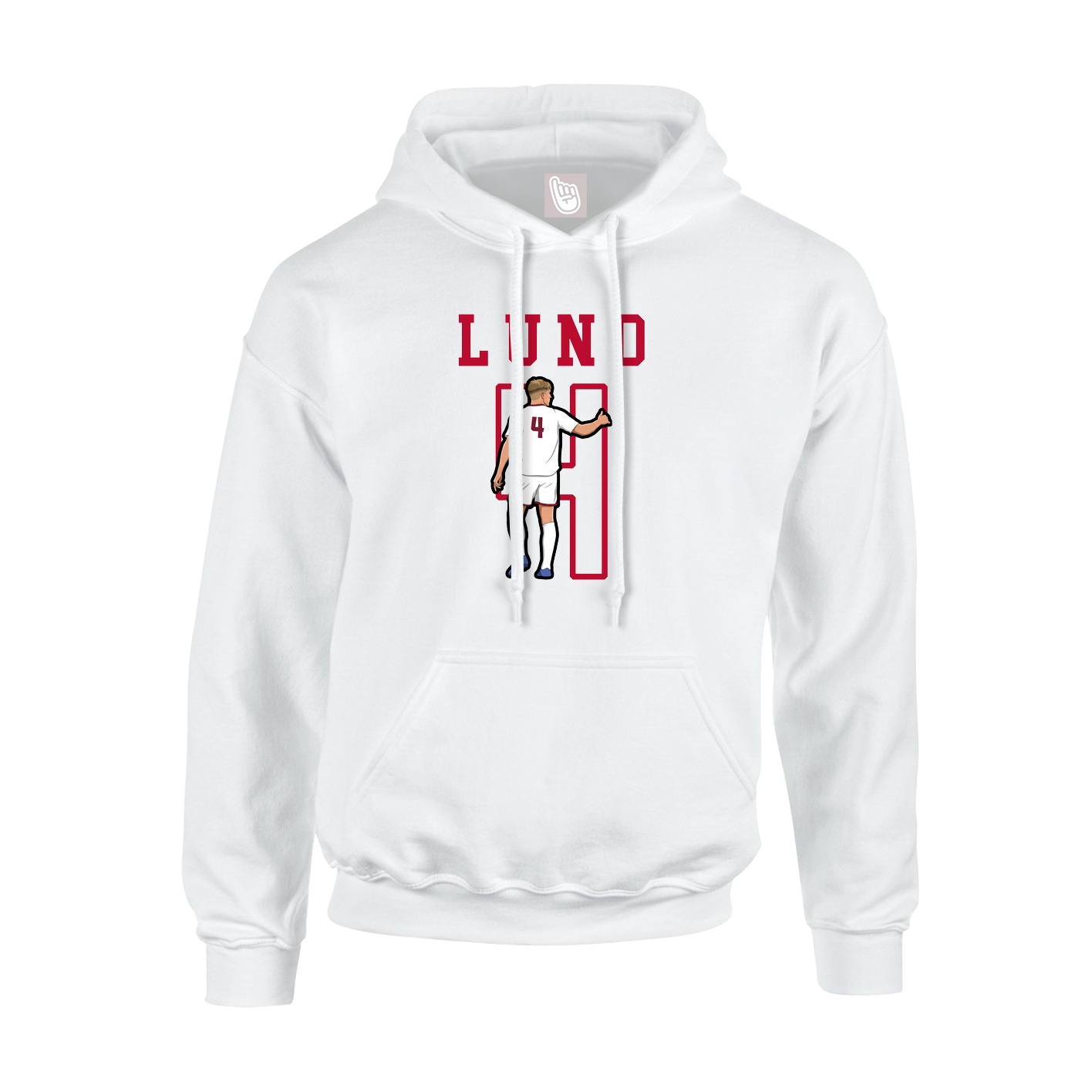 Youth Hoodie — Shirsey in White
