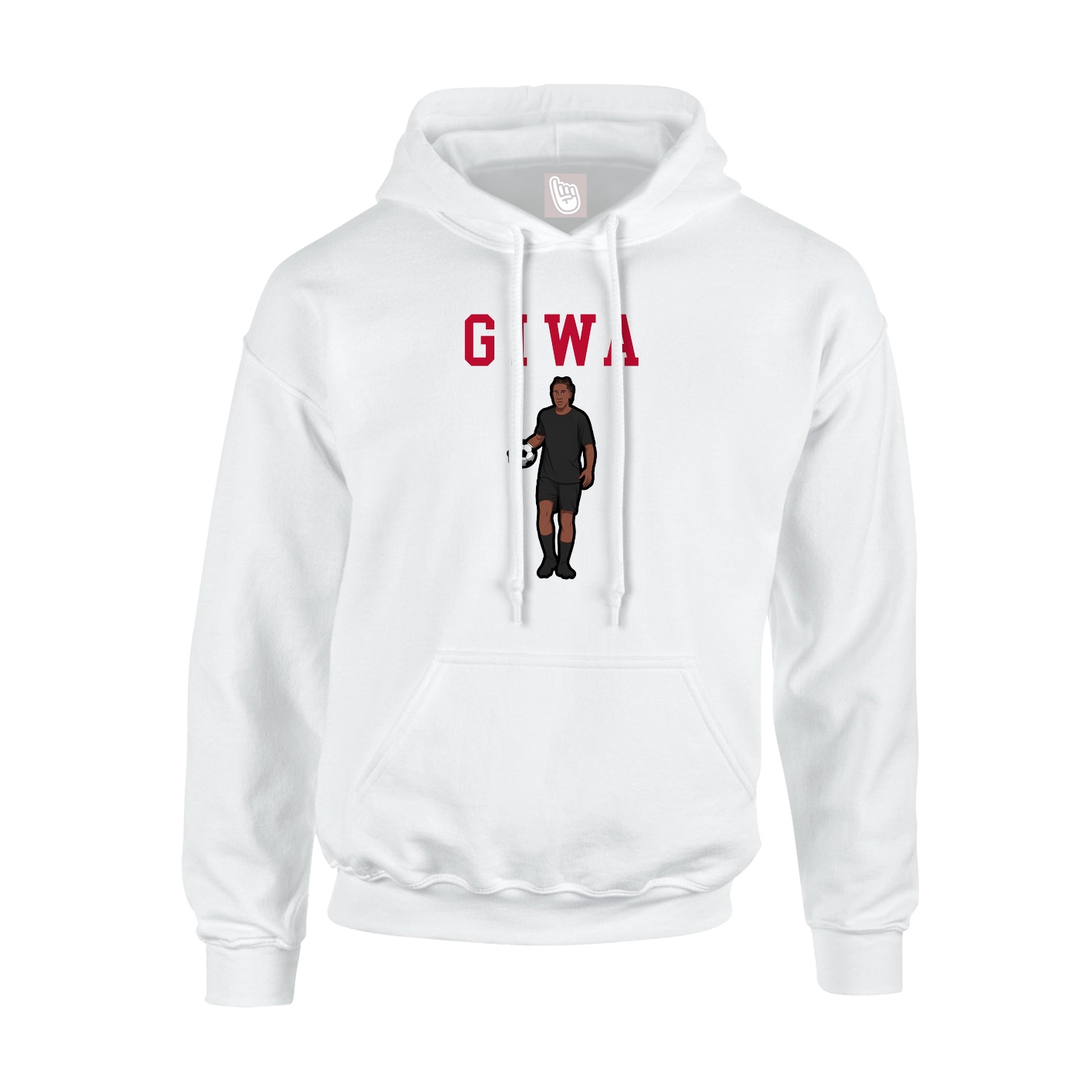 Youth Hoodie — Shirsey in White