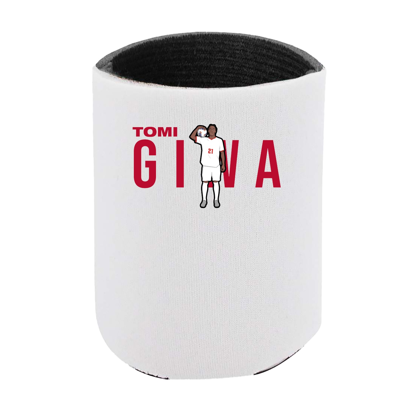 Can Holder — Player Name in White