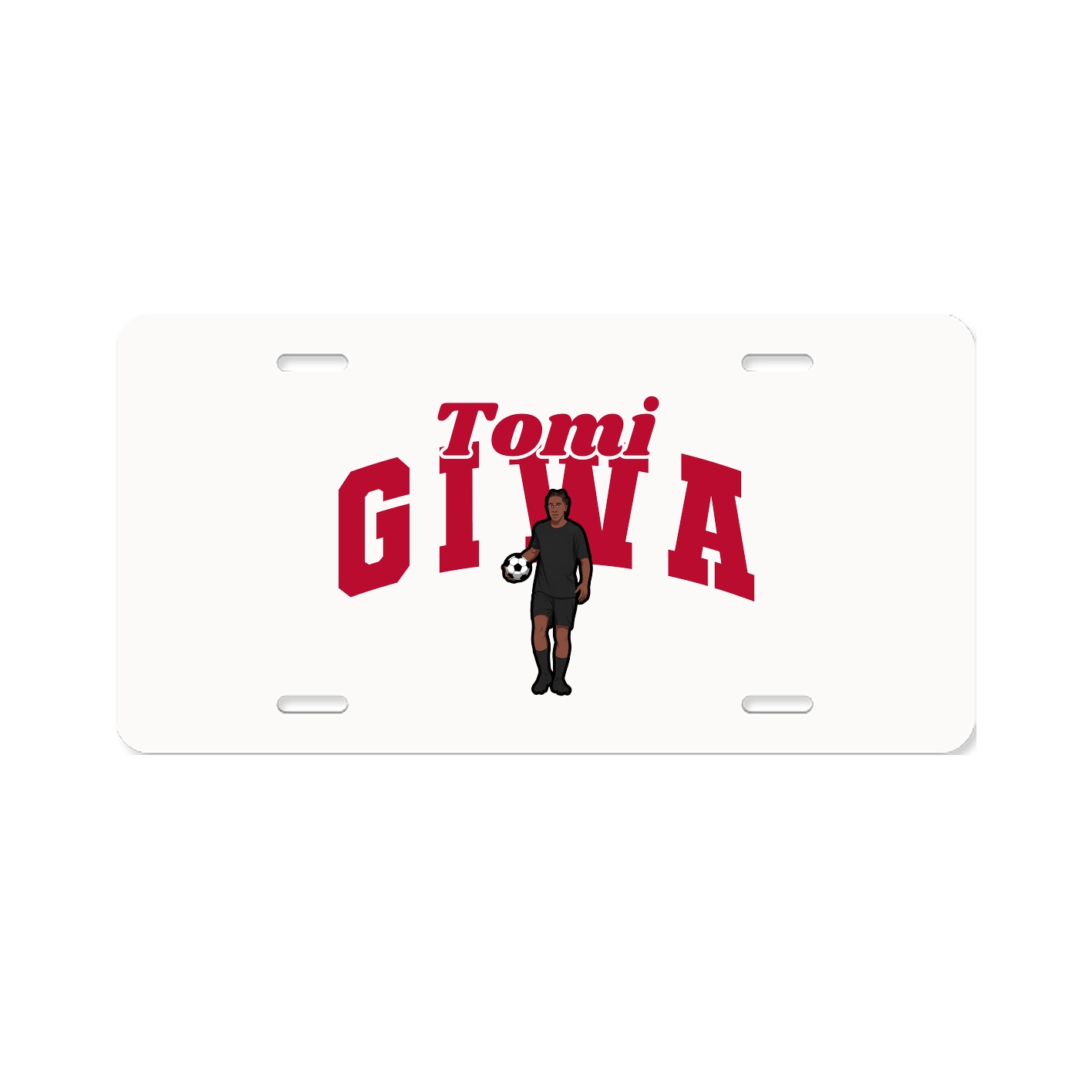 License Plate — Signature Arch in Classic
