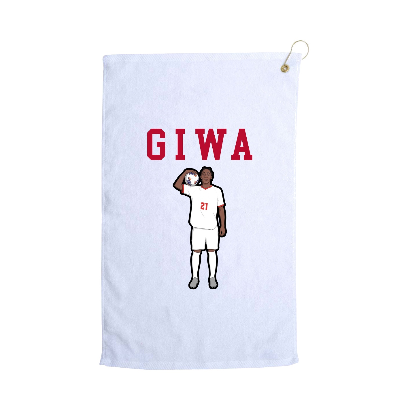 Golf Towel — Shirsey in White