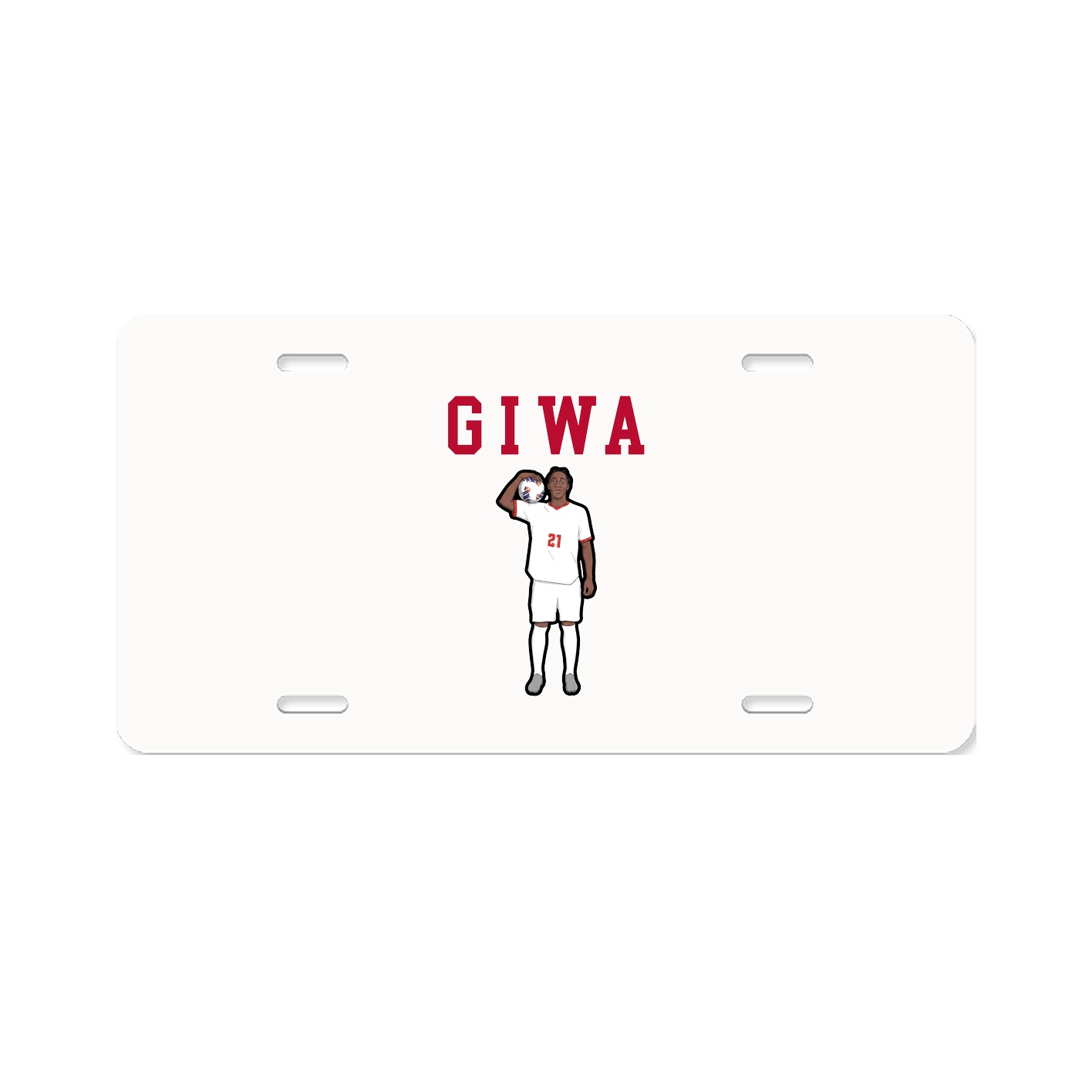 License Plate — Shirsey in Classic