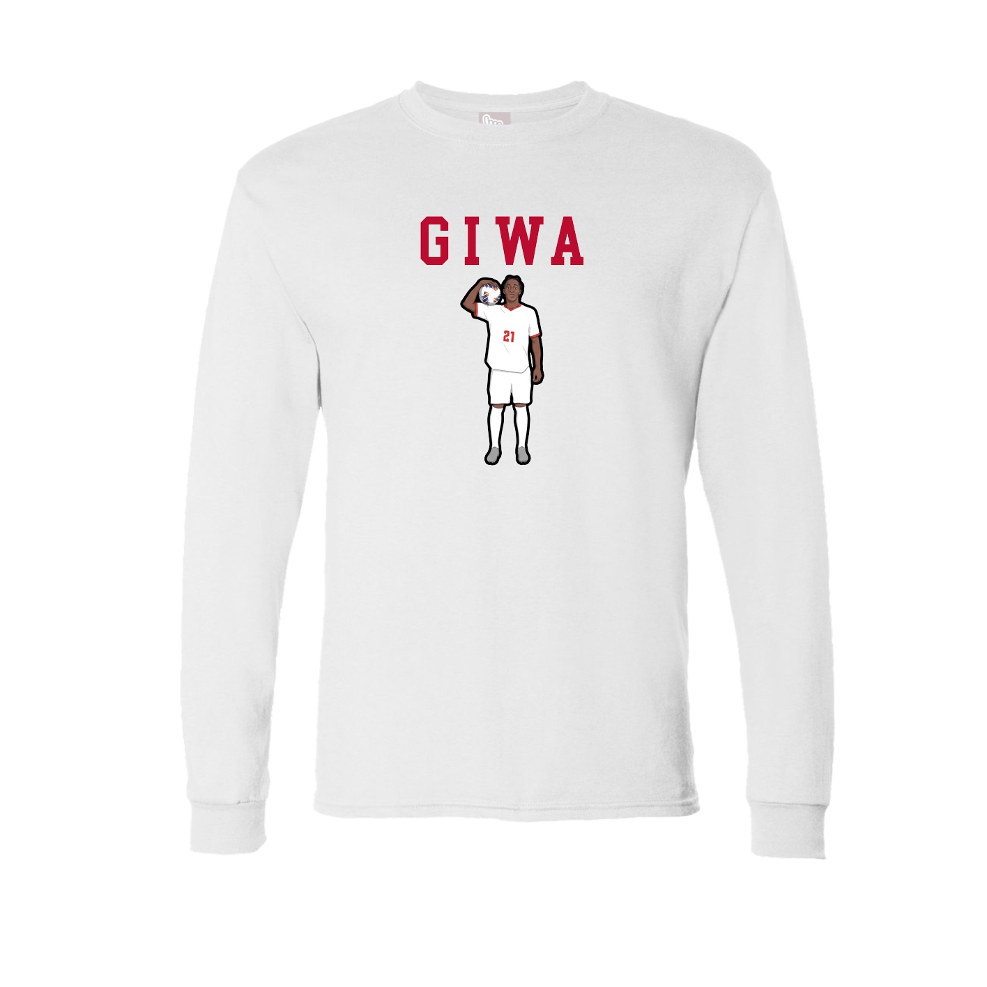Long Sleeve Tee — Shirsey in White