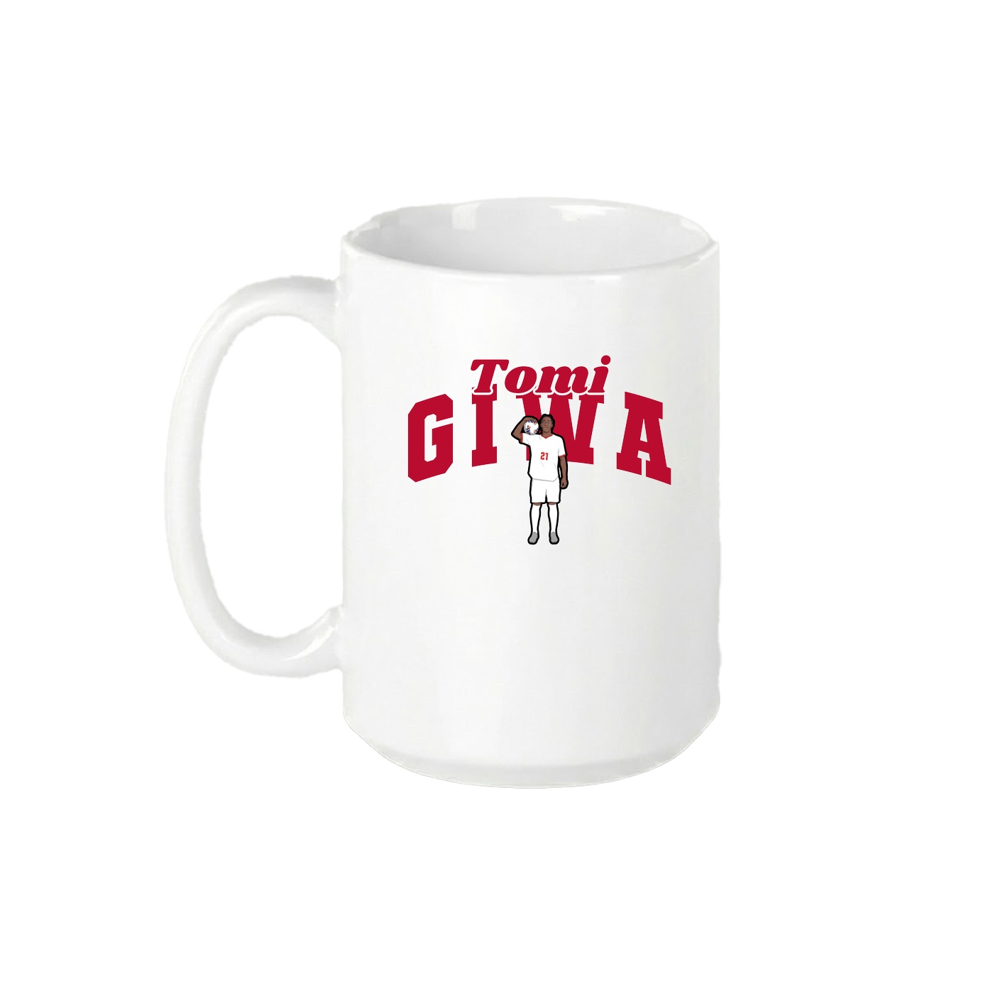 15oz Coffee Mug — Signature Arch in White