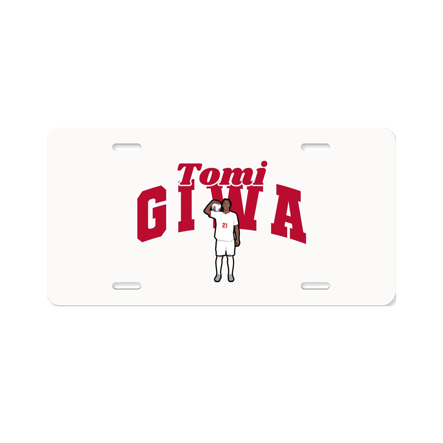 License Plate — Signature Arch in Classic