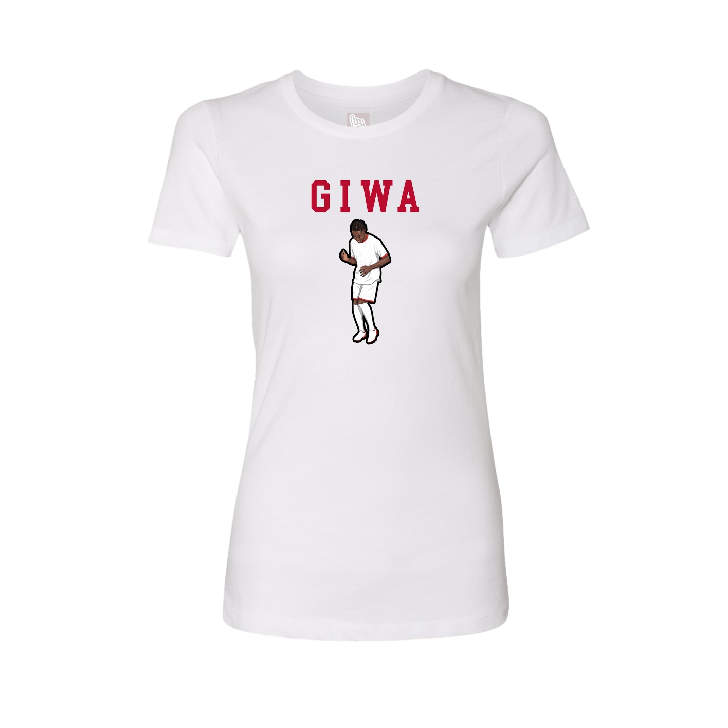 Fitted Women's Tee — Shirsey in White