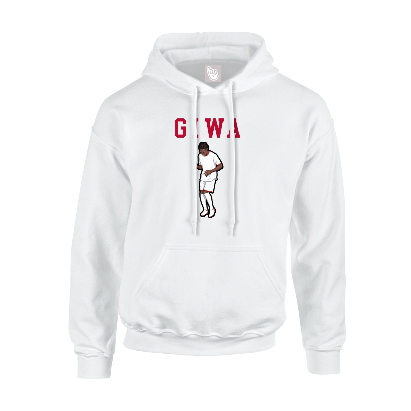 Hoodie — Shirsey in White