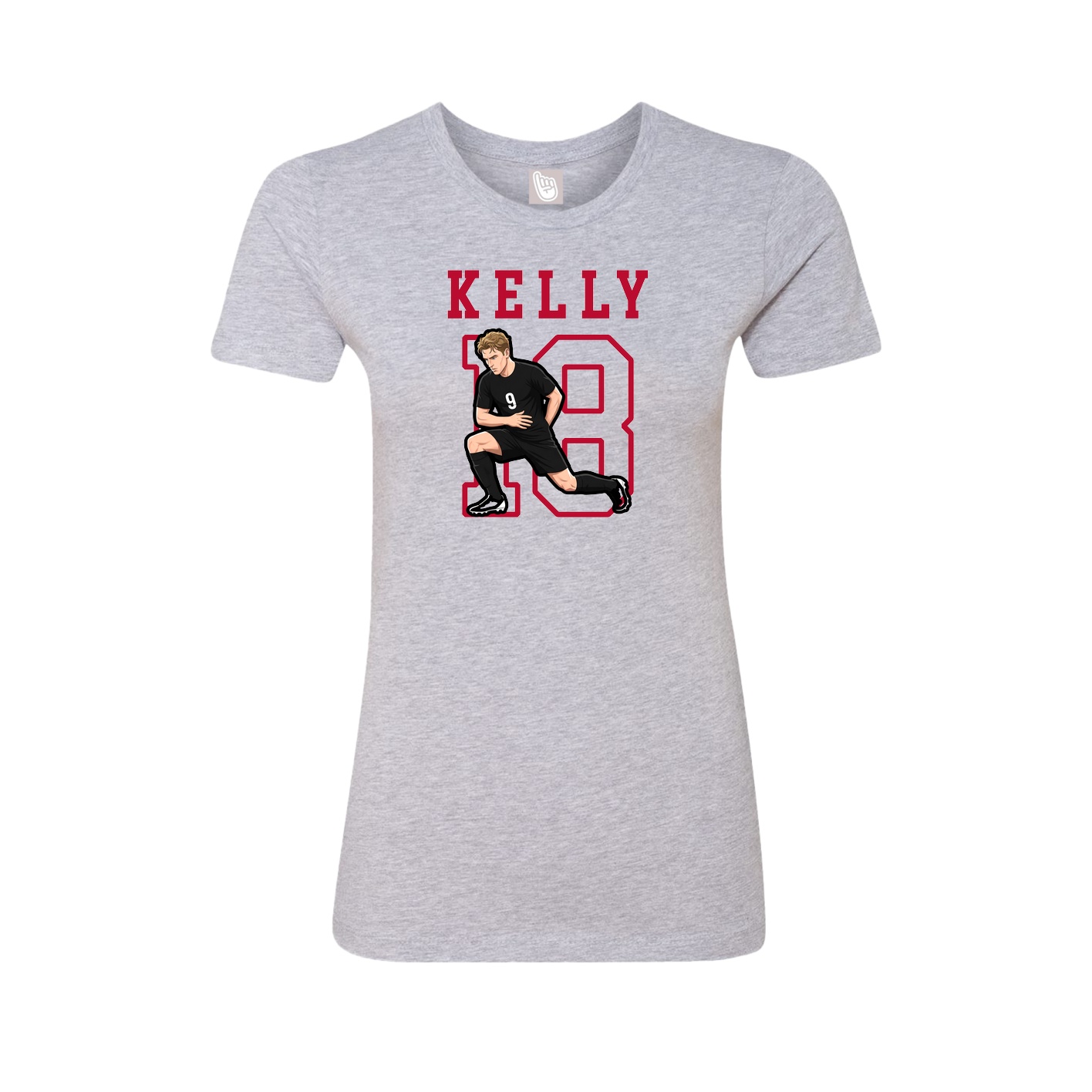 Fitted Women's Tee — Shirsey in Grey