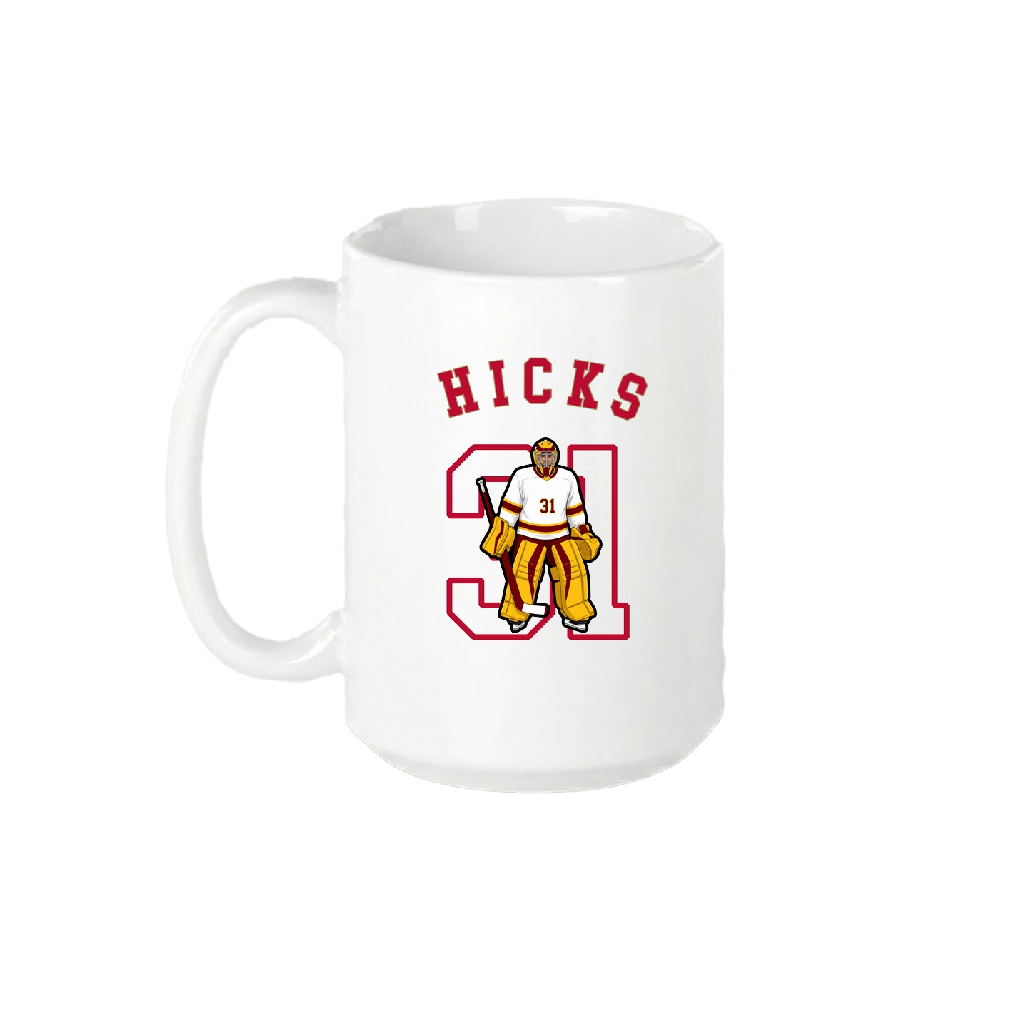 15oz Coffee Mug — Shirsey Arch in White