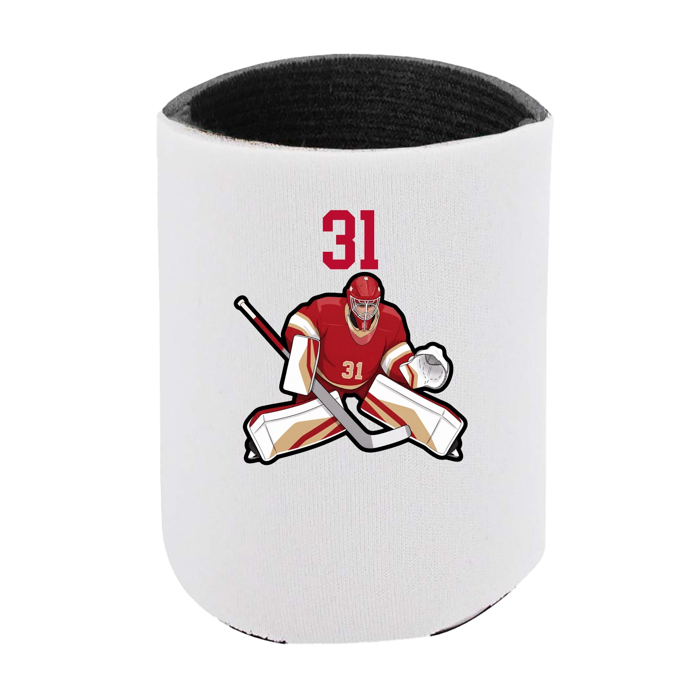 Can Holder — Number Top in White