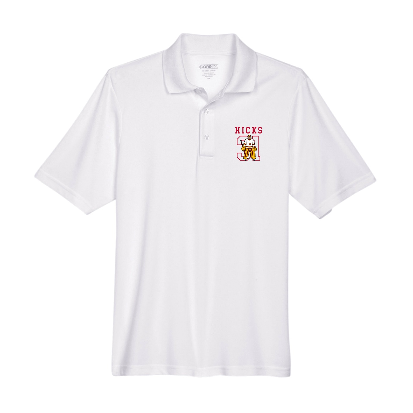 Performance Polo — Shirsey in White