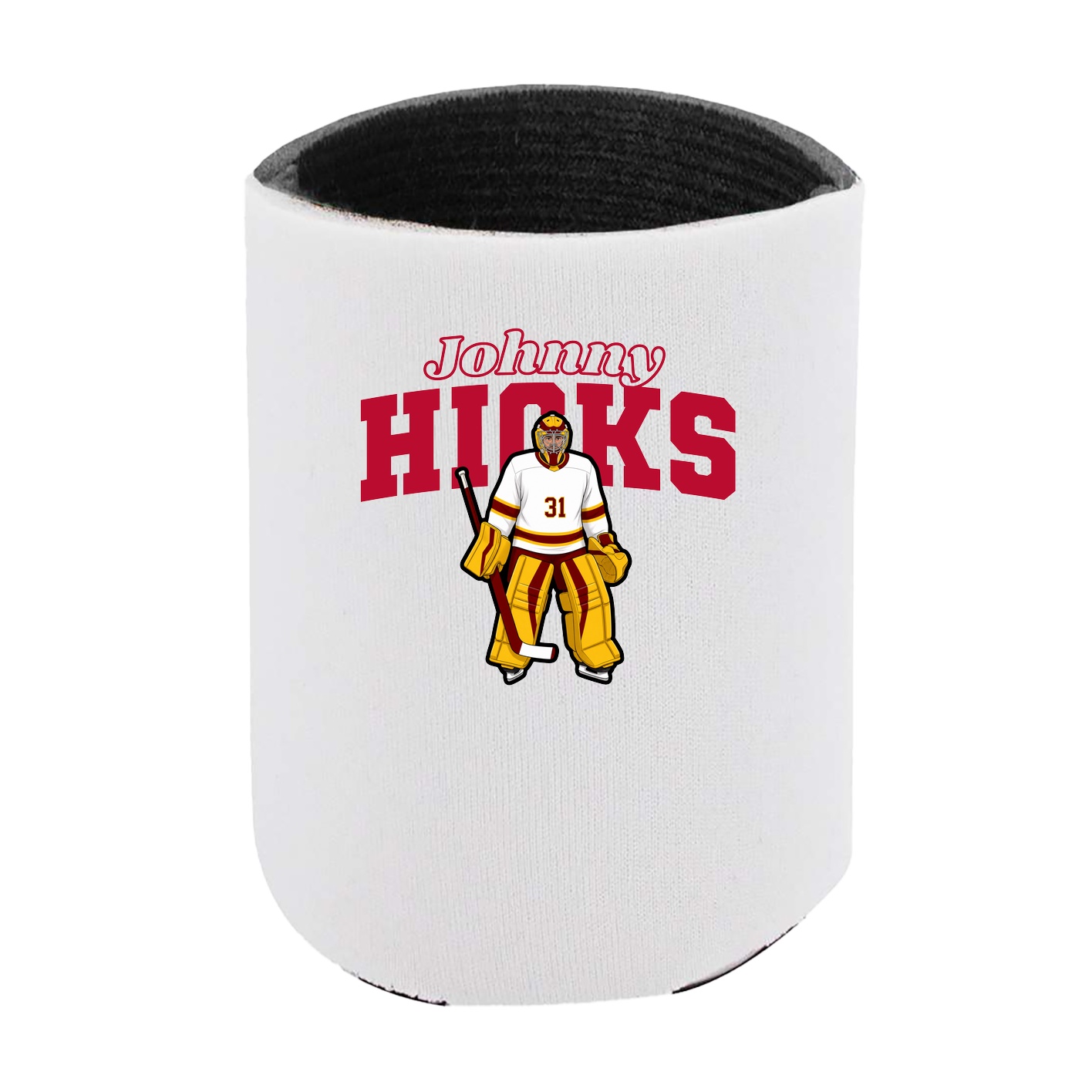 Can Holder — Name Arch in White