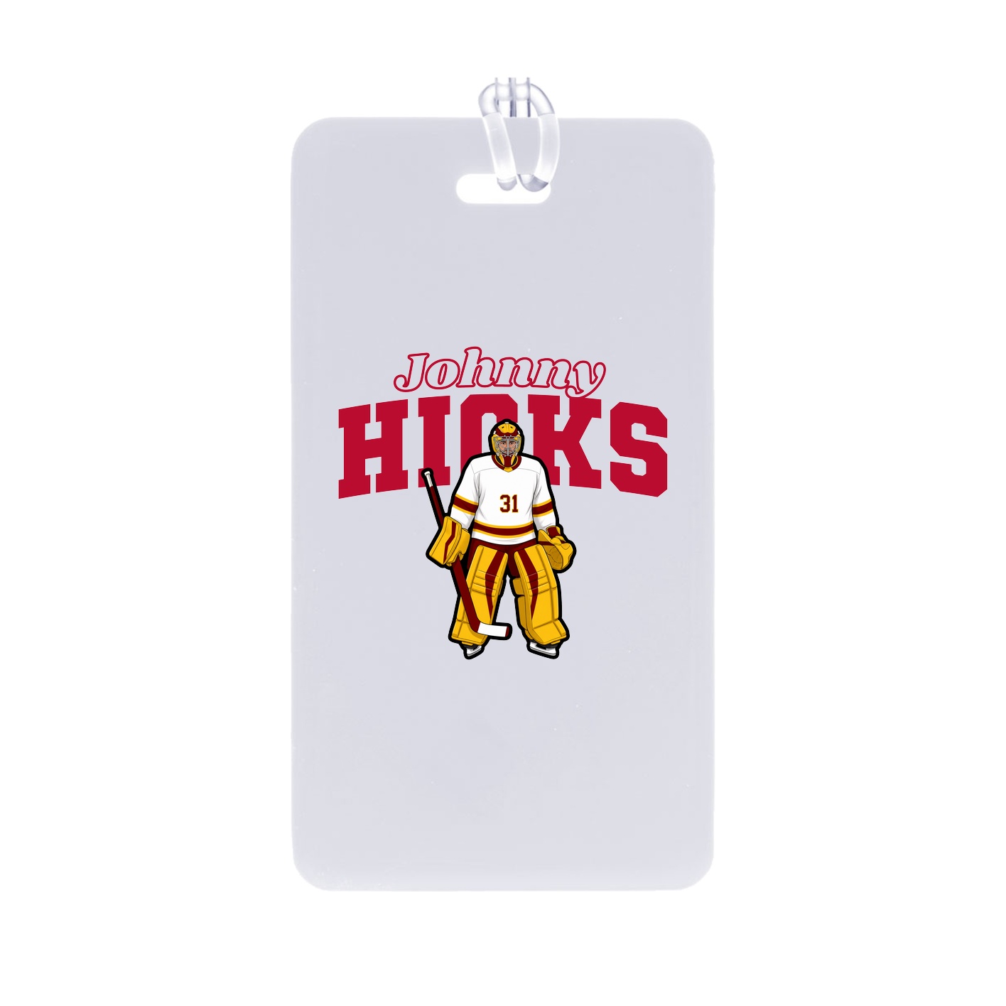 Bag Tag — Name Arch in Classic