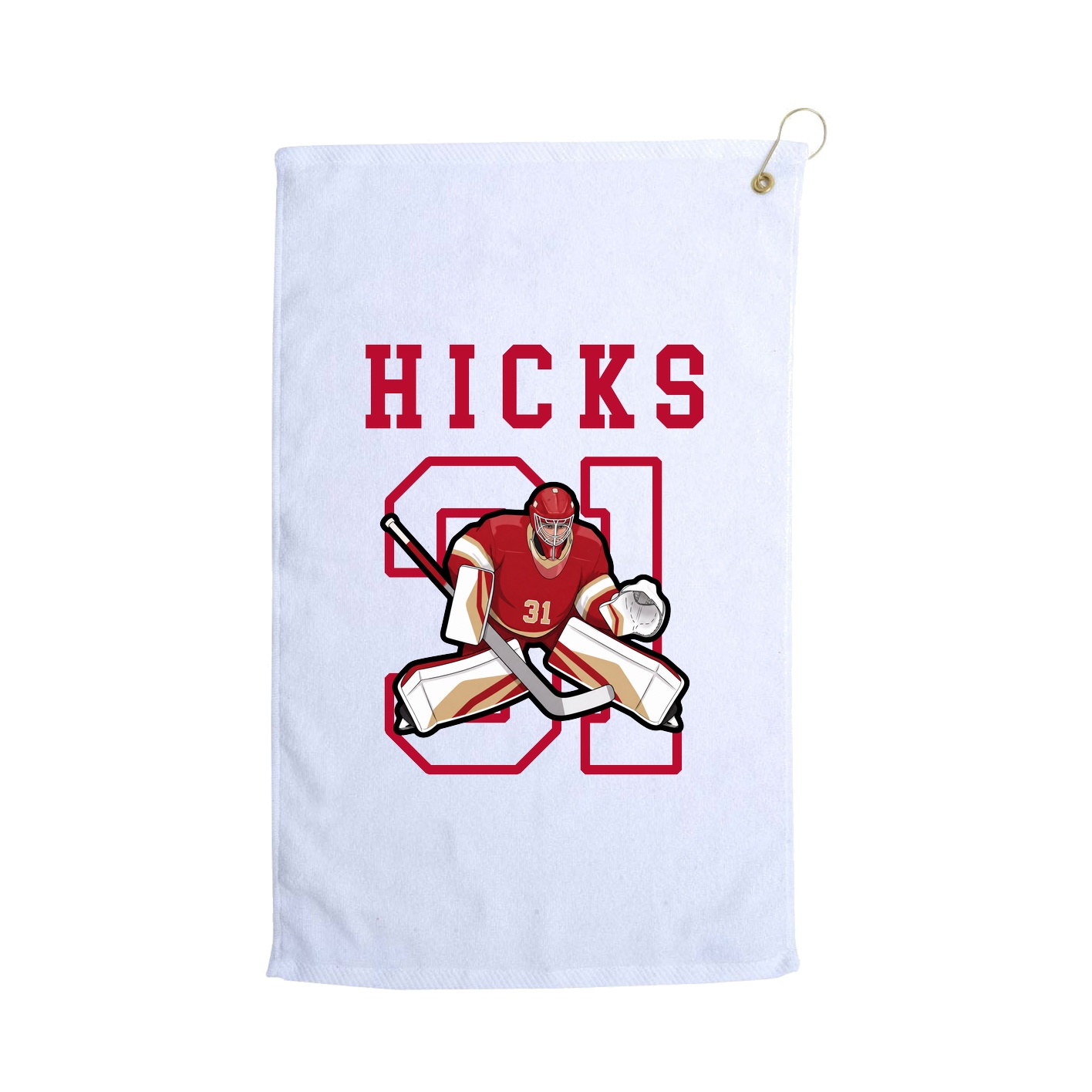 Golf Towel — Shirsey in White