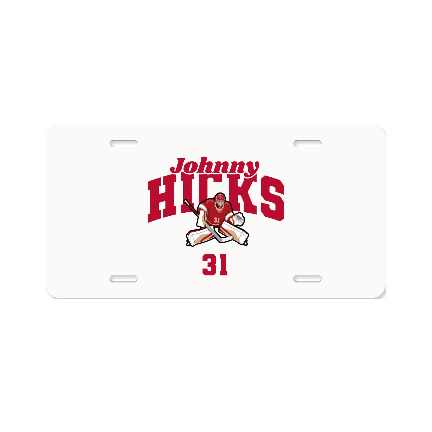 License Plate — Signature Arch in Classic
