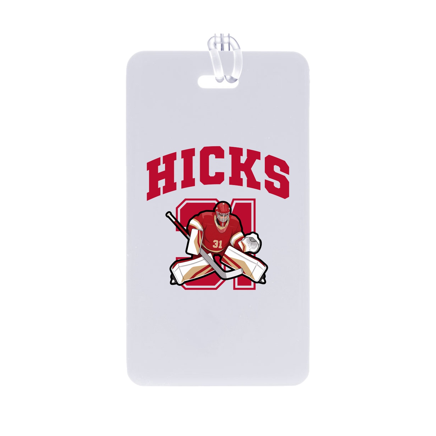 Bag Tag — Number in Classic