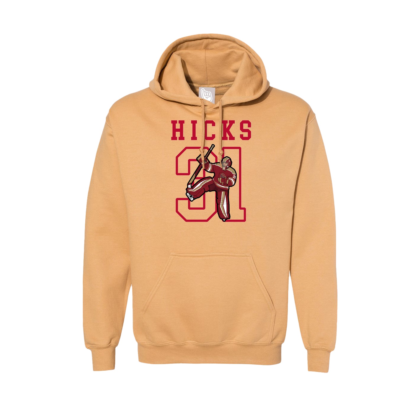 Hoodie — Shirsey in Vegas Gold