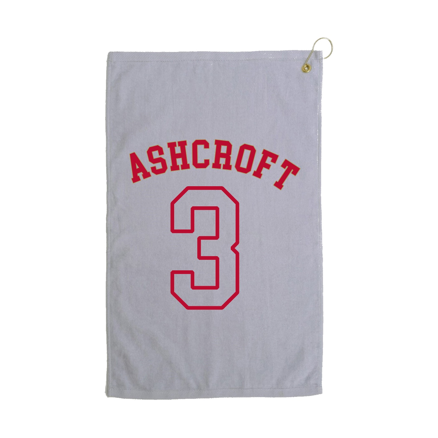 Golf Towel — Shirsey Arch in Grey