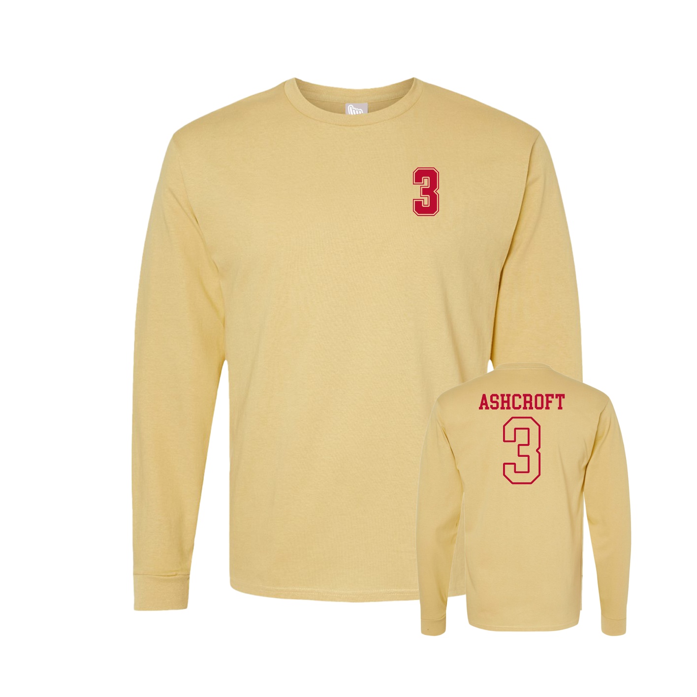 Long Sleeve Tee — Chest Back in Vegas Gold