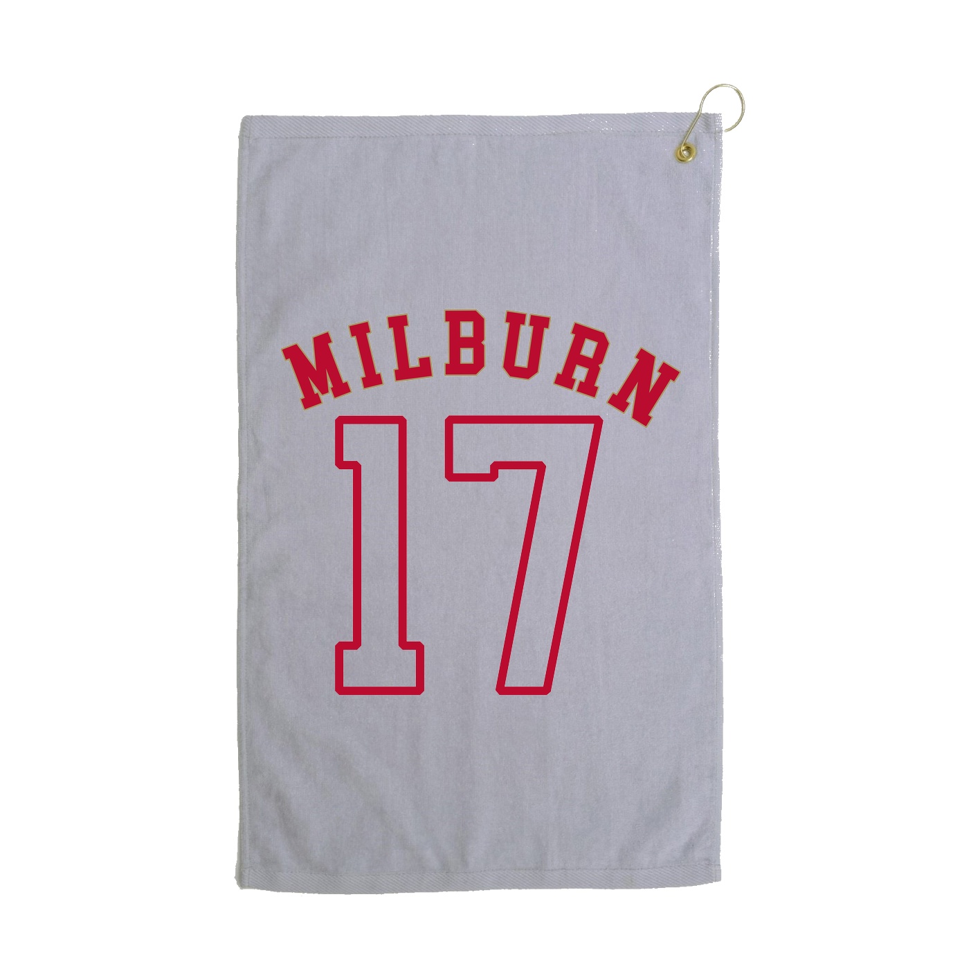 Golf Towel — Shirsey Arch in Grey