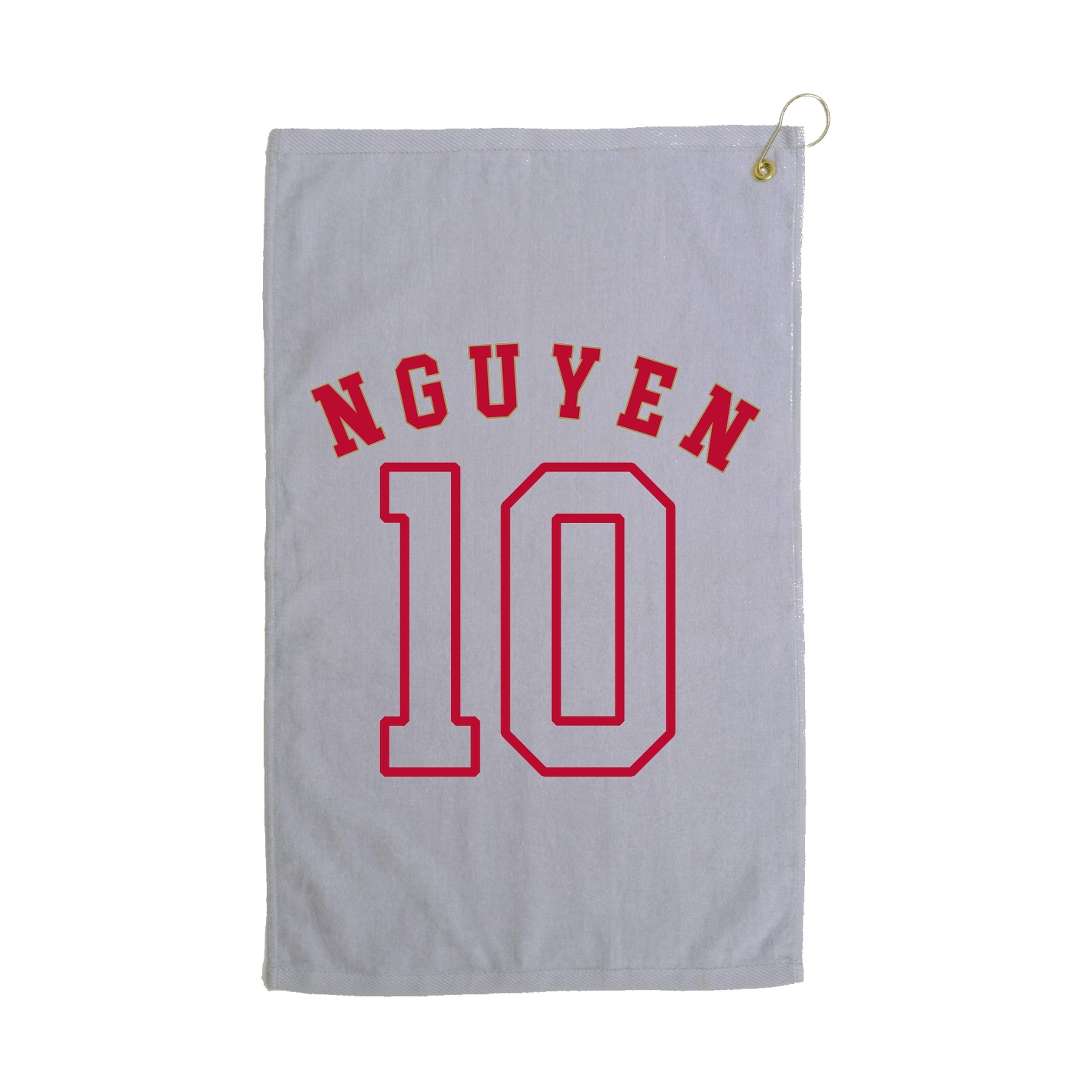 Golf Towel — Shirsey Arch in Grey