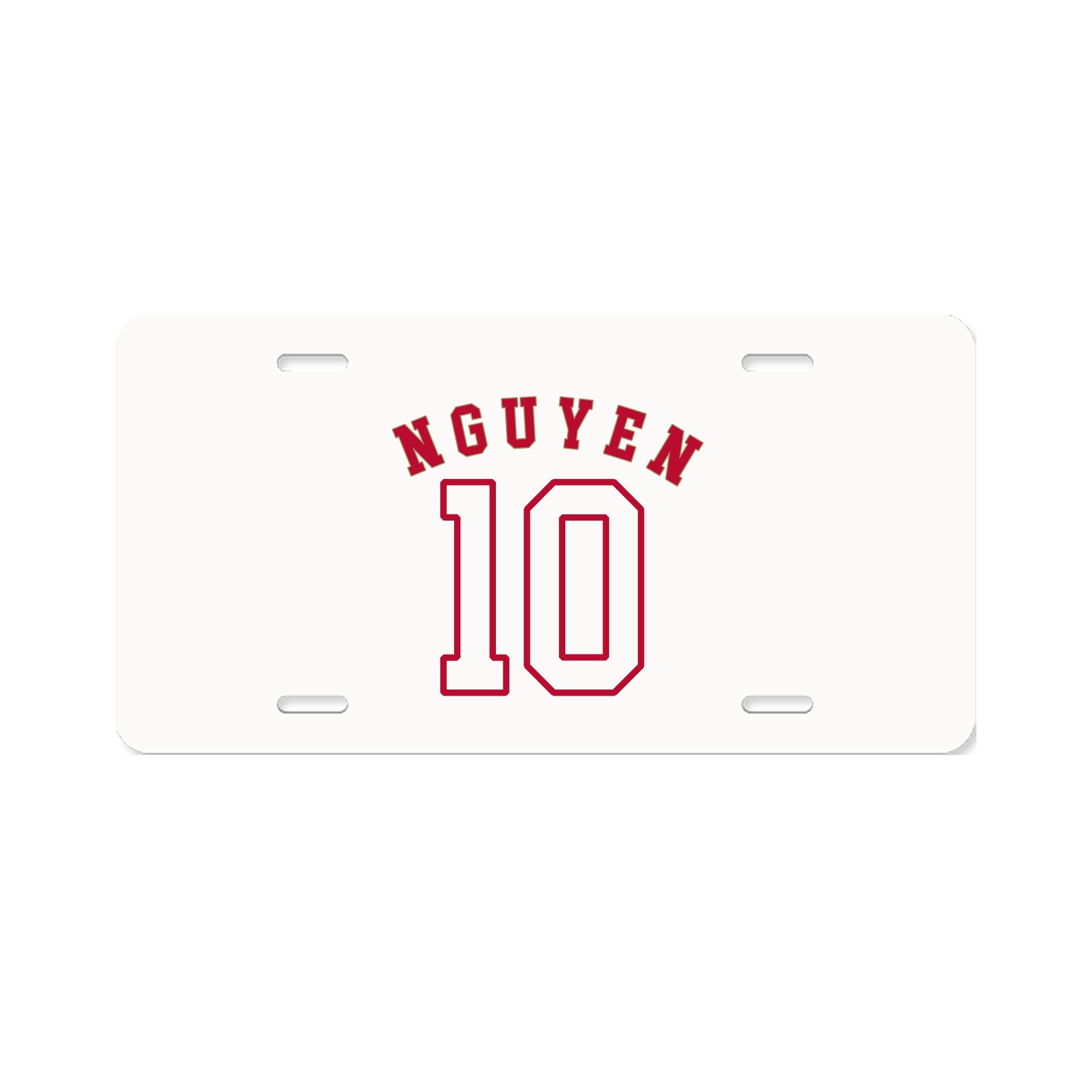 License Plate — Shirsey Arch in Classic