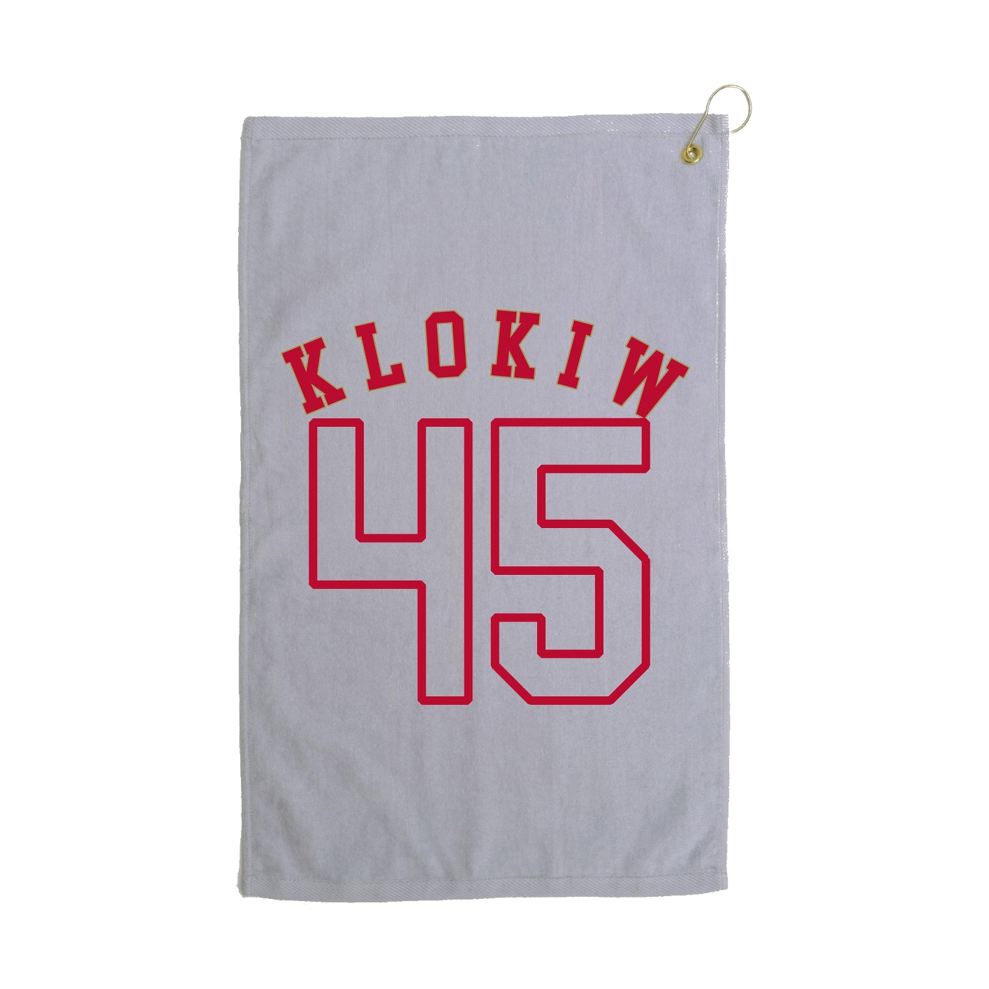 Golf Towel — Shirsey Arch in Grey