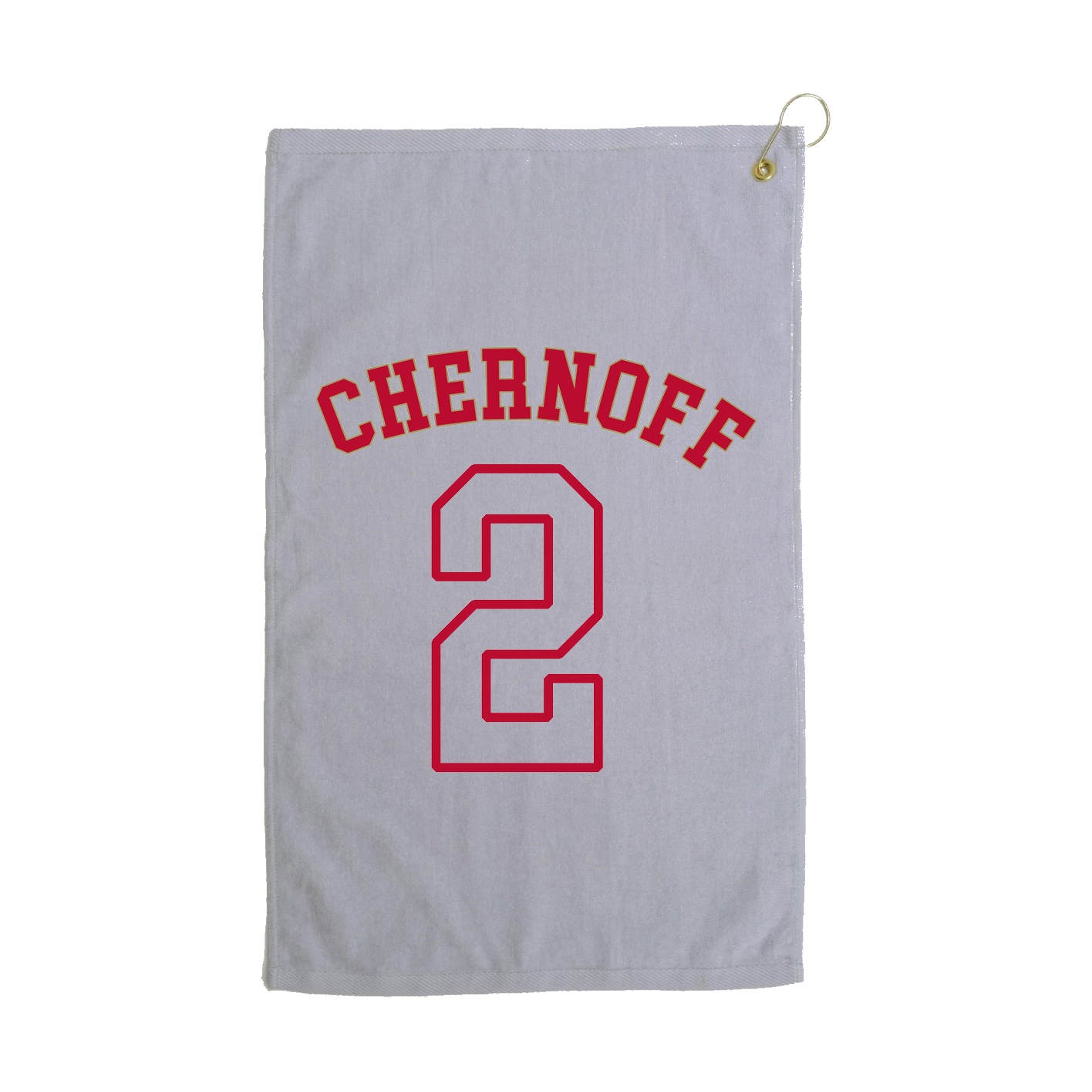 Golf Towel — Shirsey Arch in Grey