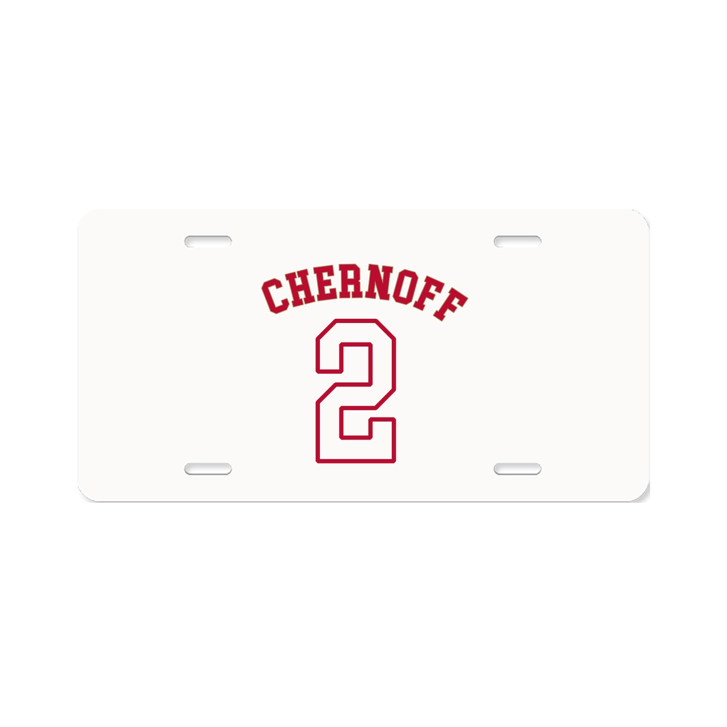 License Plate — Shirsey Arch in Classic