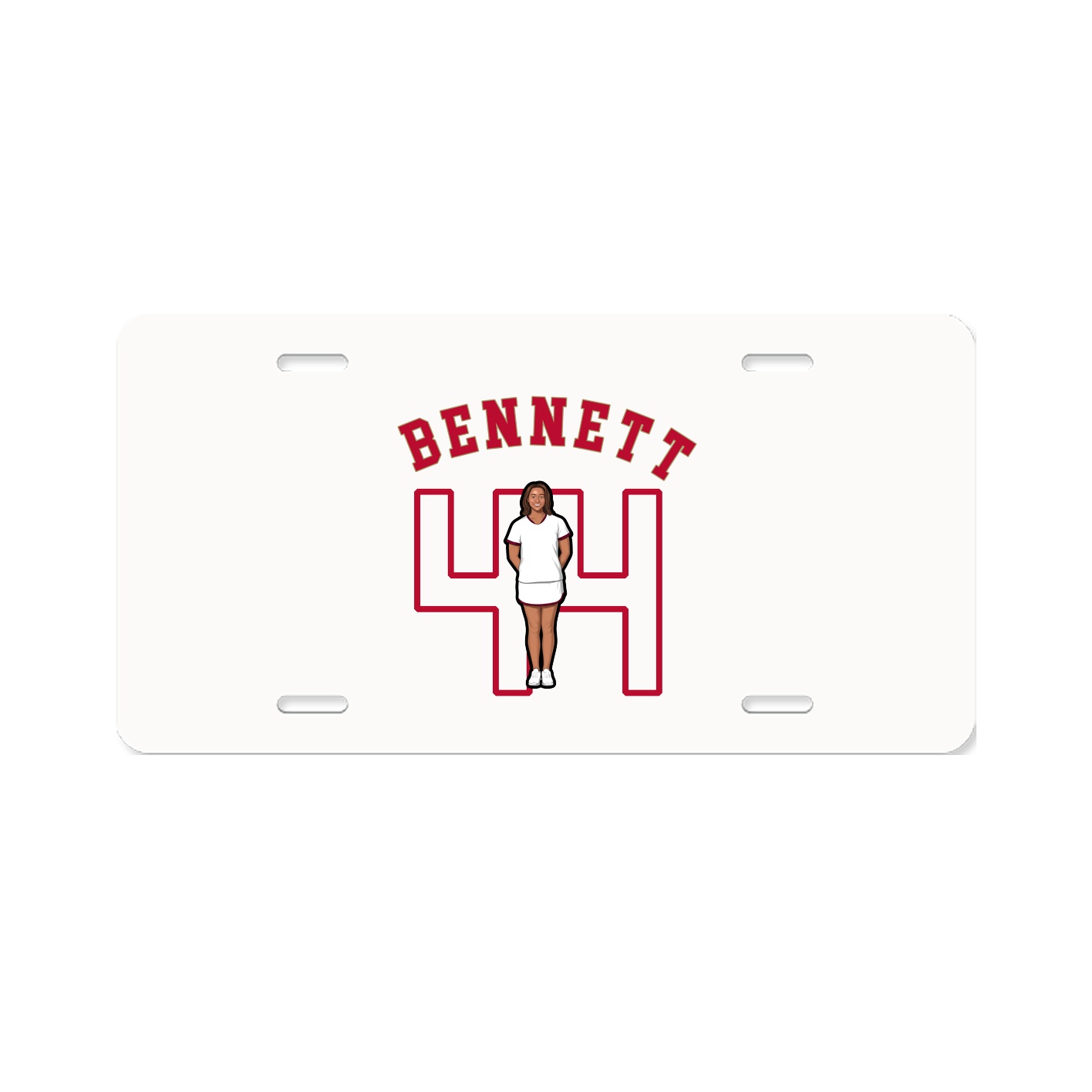 License Plate — Shirsey Arch in Classic