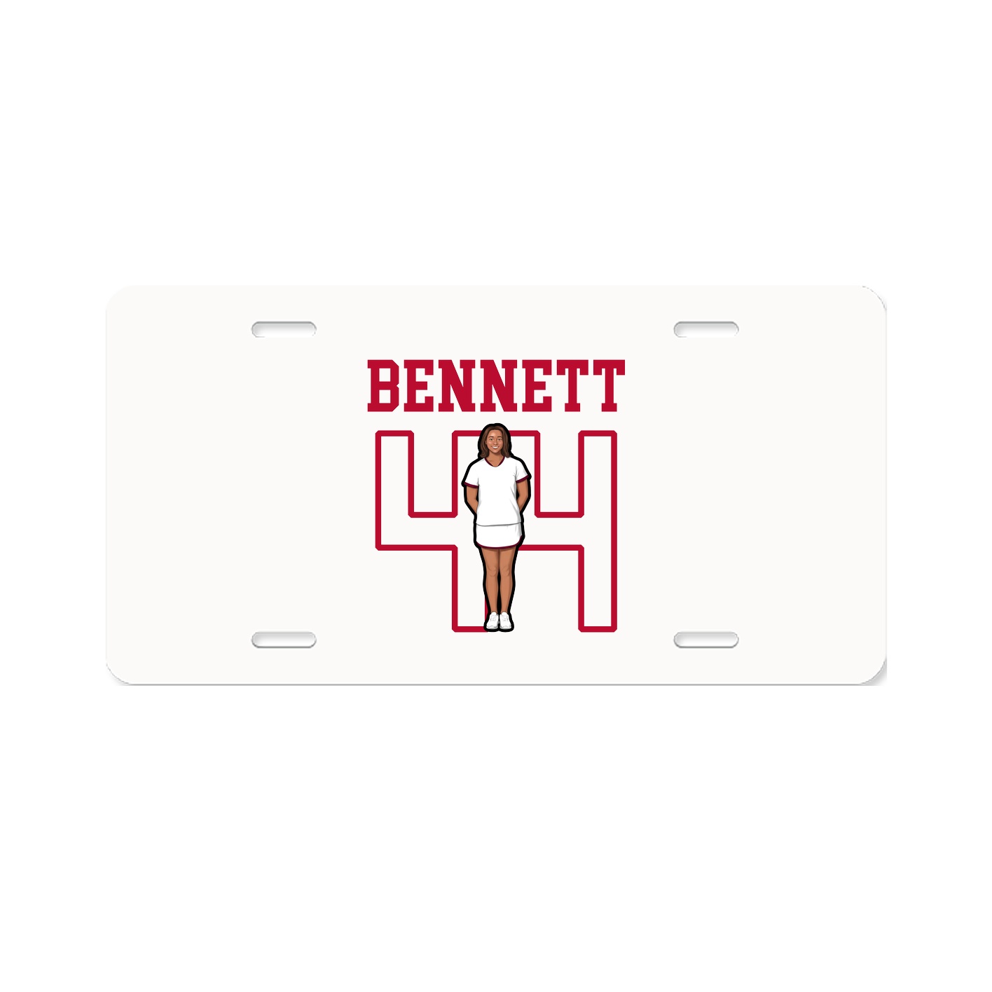 License Plate — Shirsey in Classic