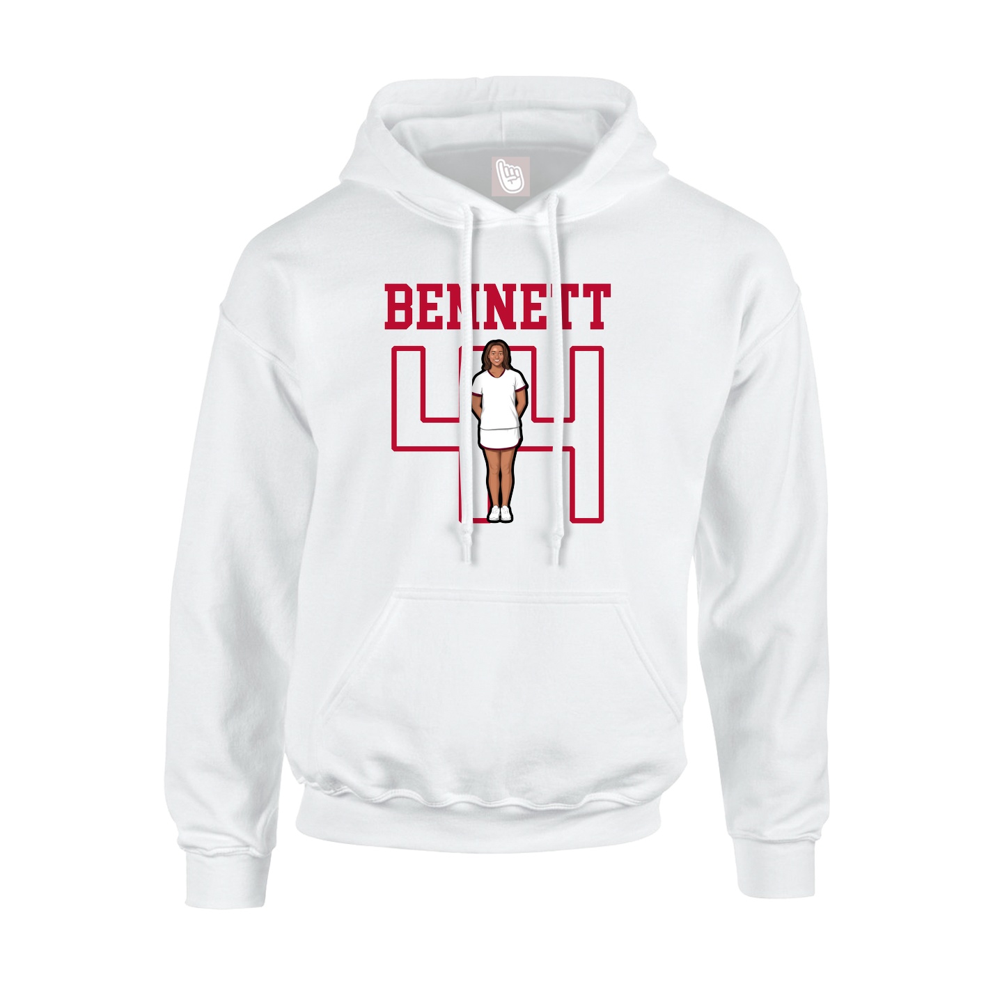 Youth Hoodie — Shirsey in White
