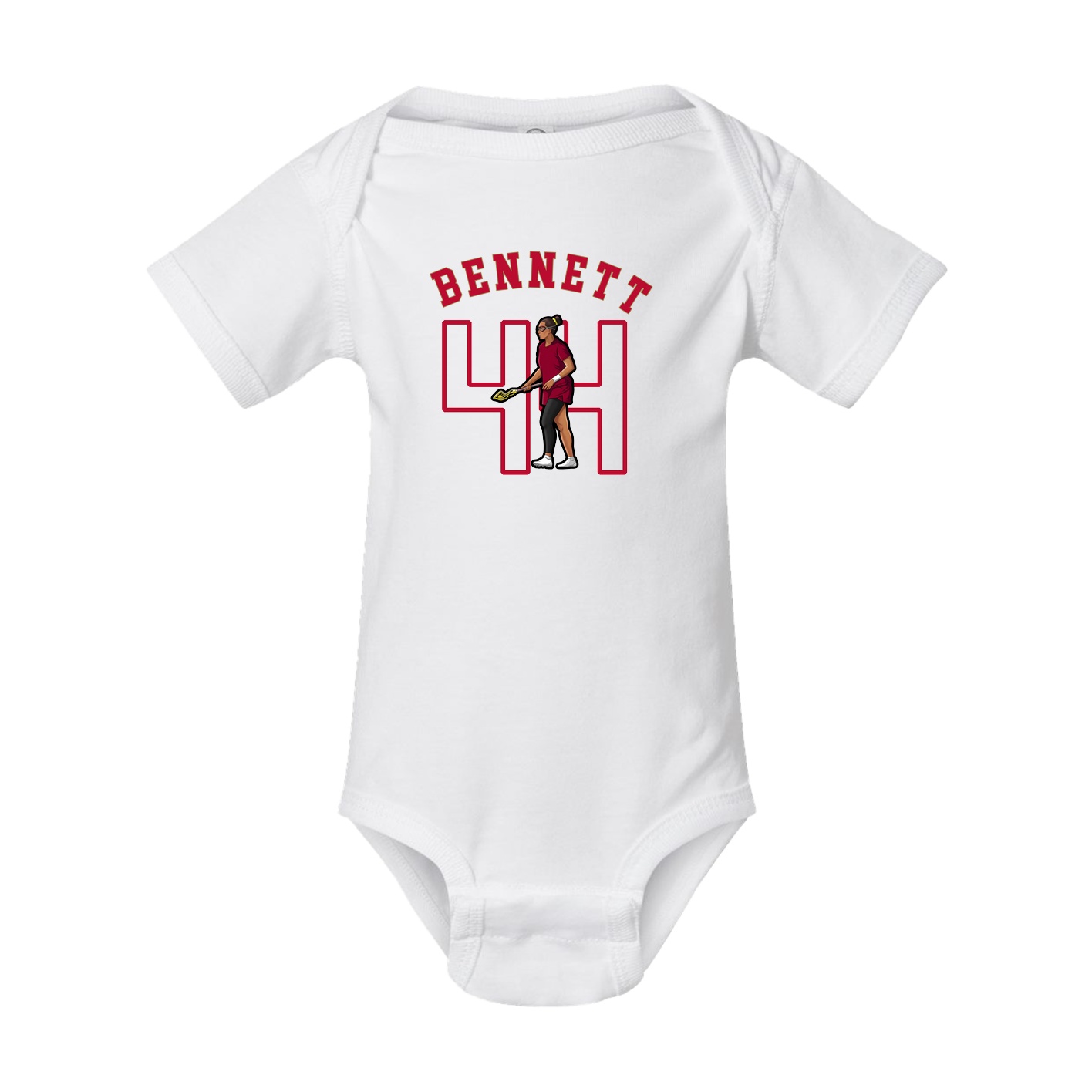 Baby Onesie — Shirsey Arch in White