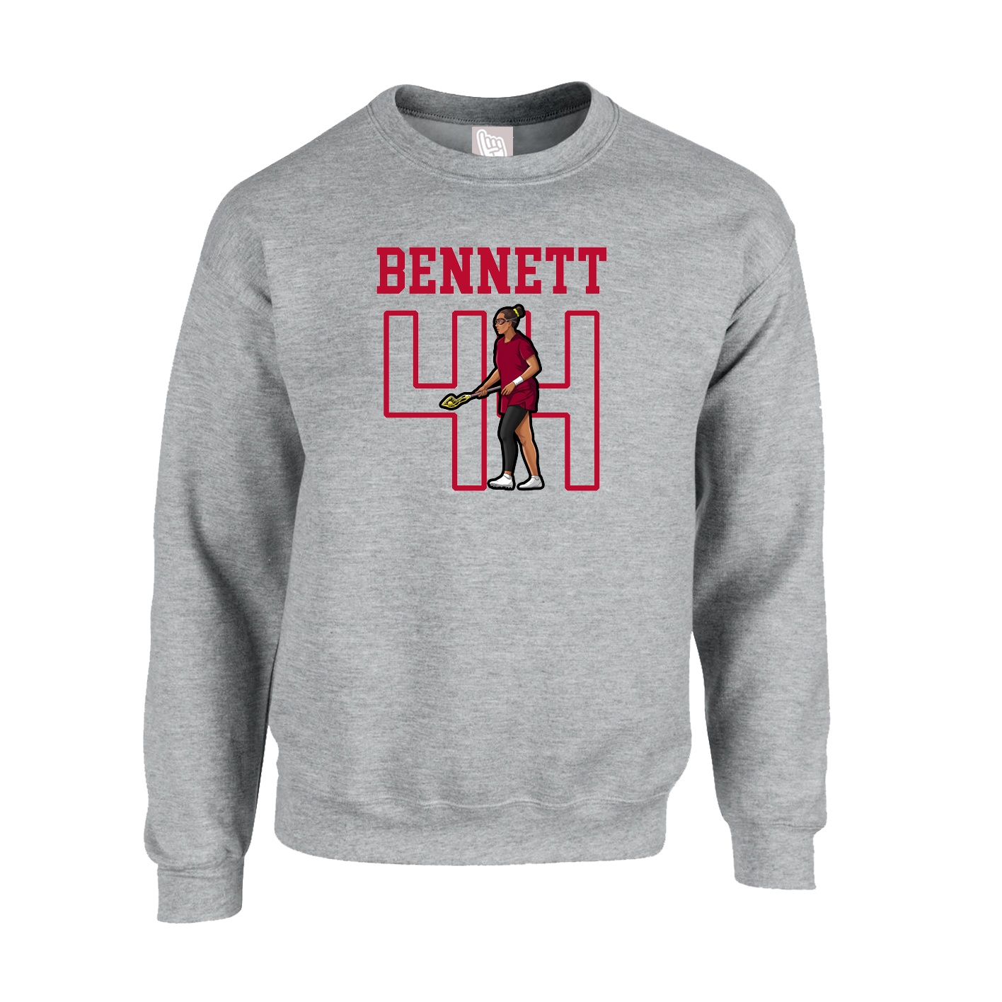 Fleece Crew — Shirsey in Grey