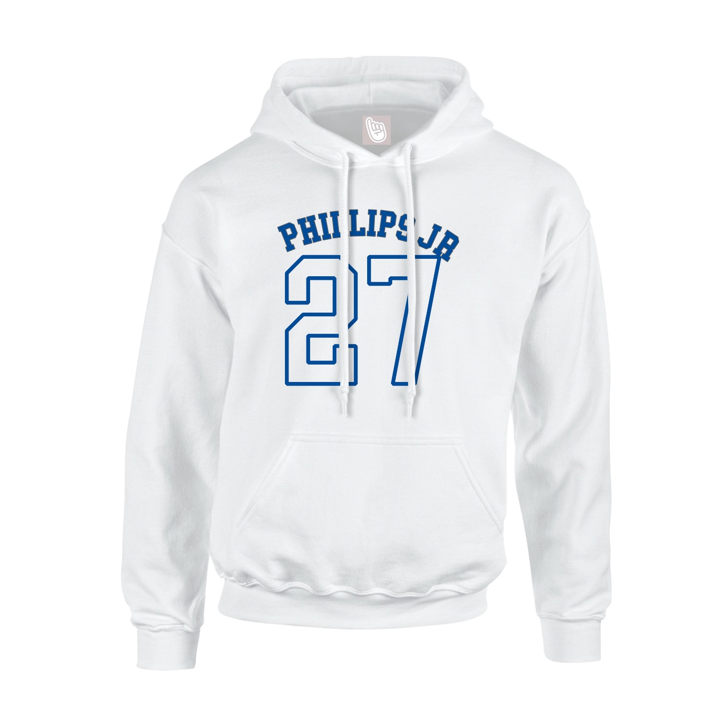 Hoodie — Shirsey Arch in White