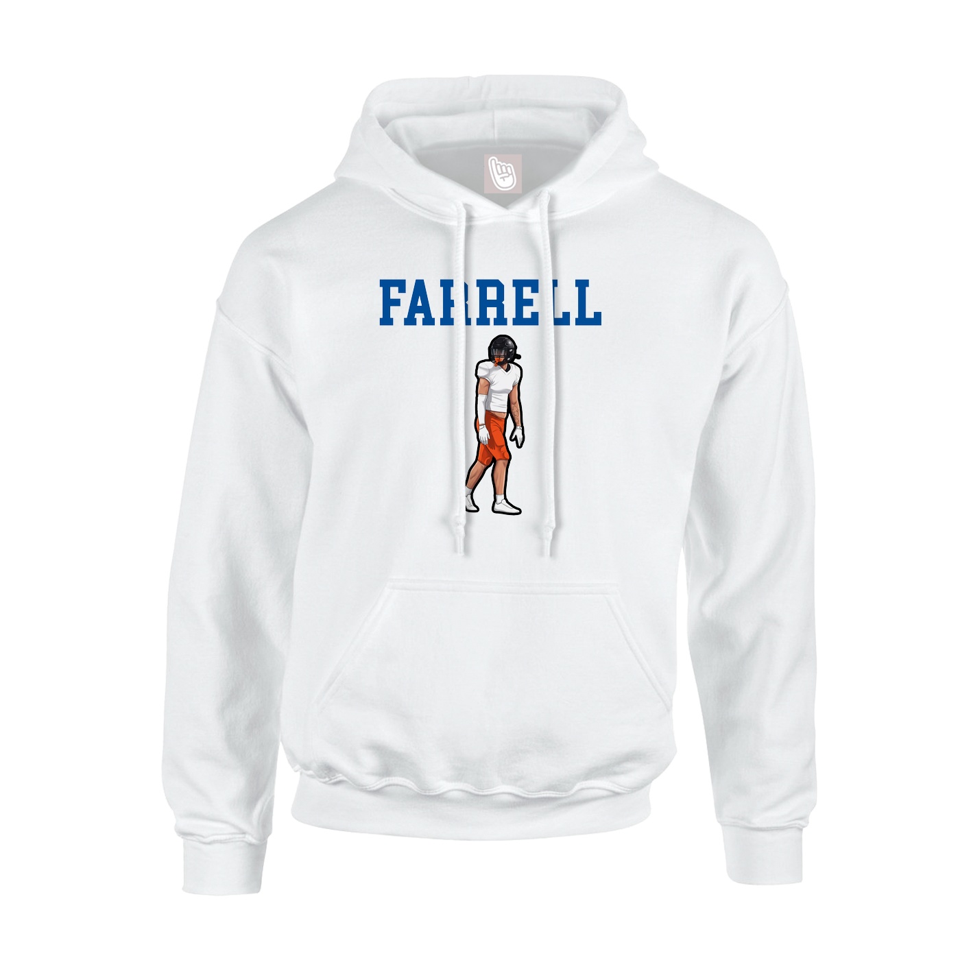 Hoodie — Shirsey in White