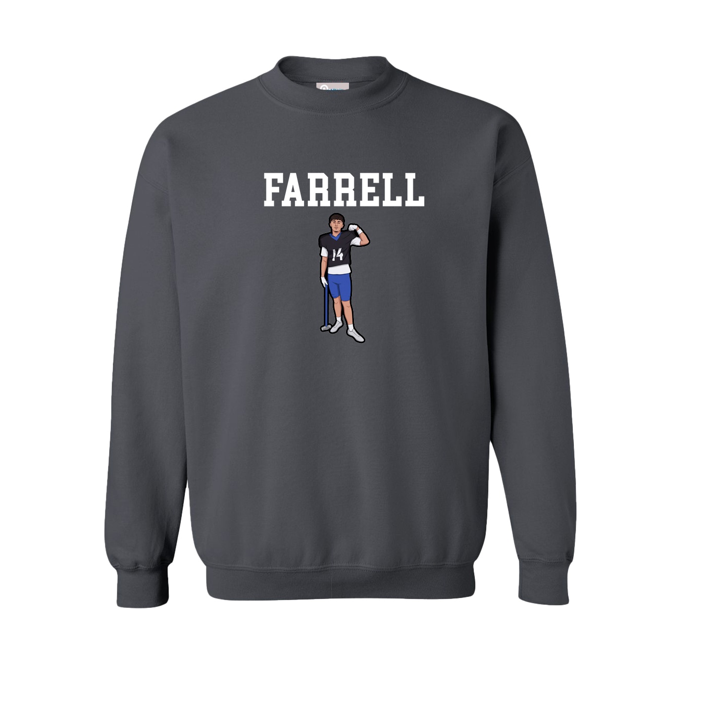 Fleece Crew — Shirsey in Grey