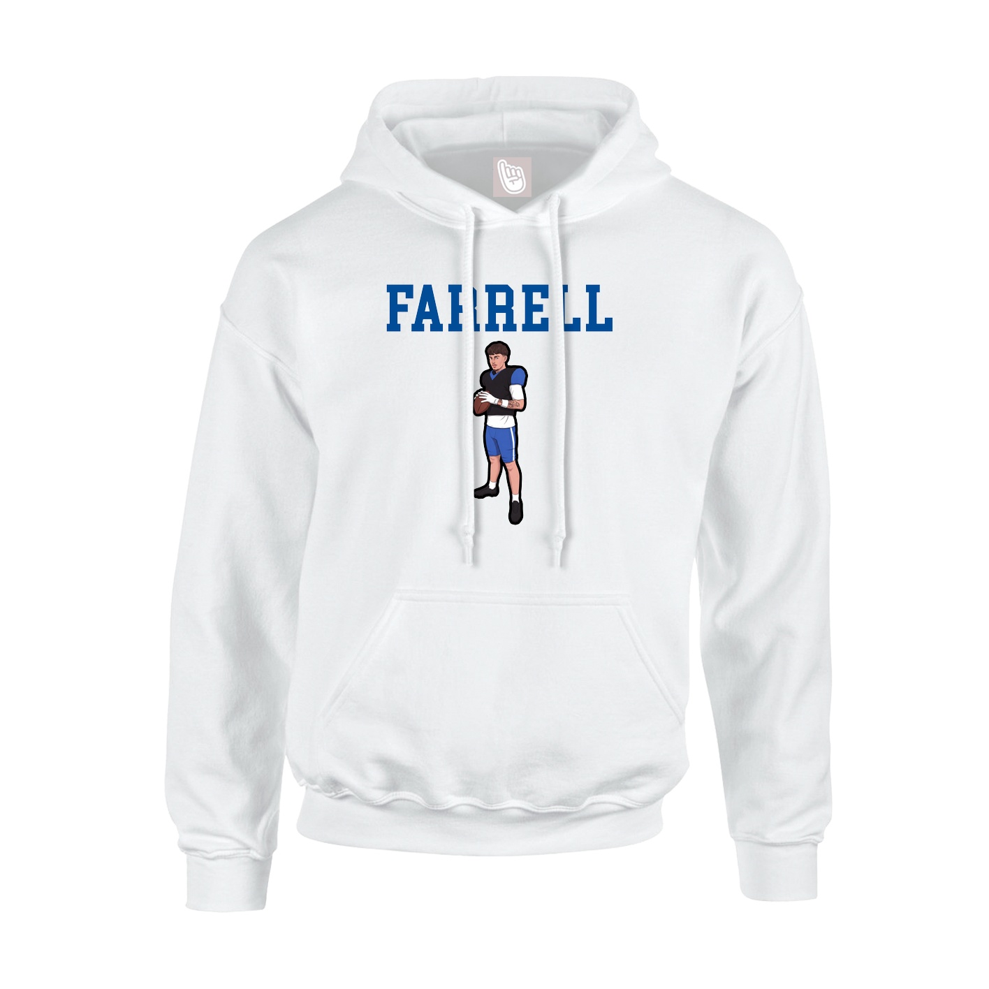 Youth Hoodie — Shirsey in White