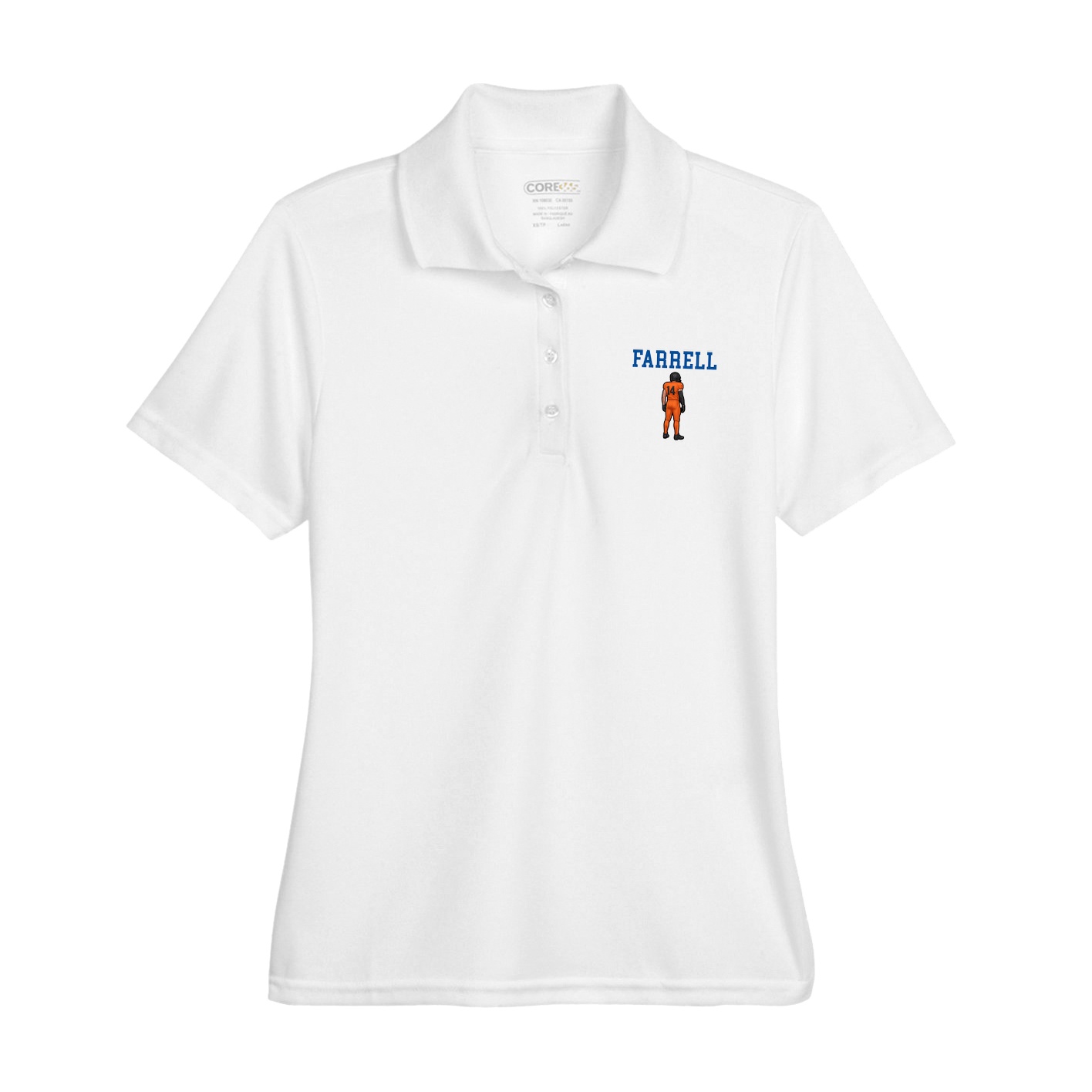 Womens Performance Polo — Shirsey in White
