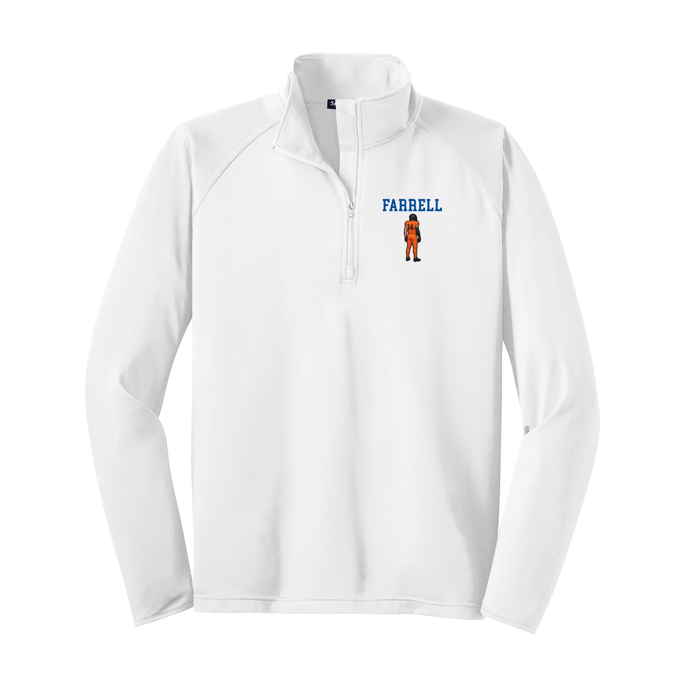 Q-Zip Pullover — Shirsey in White