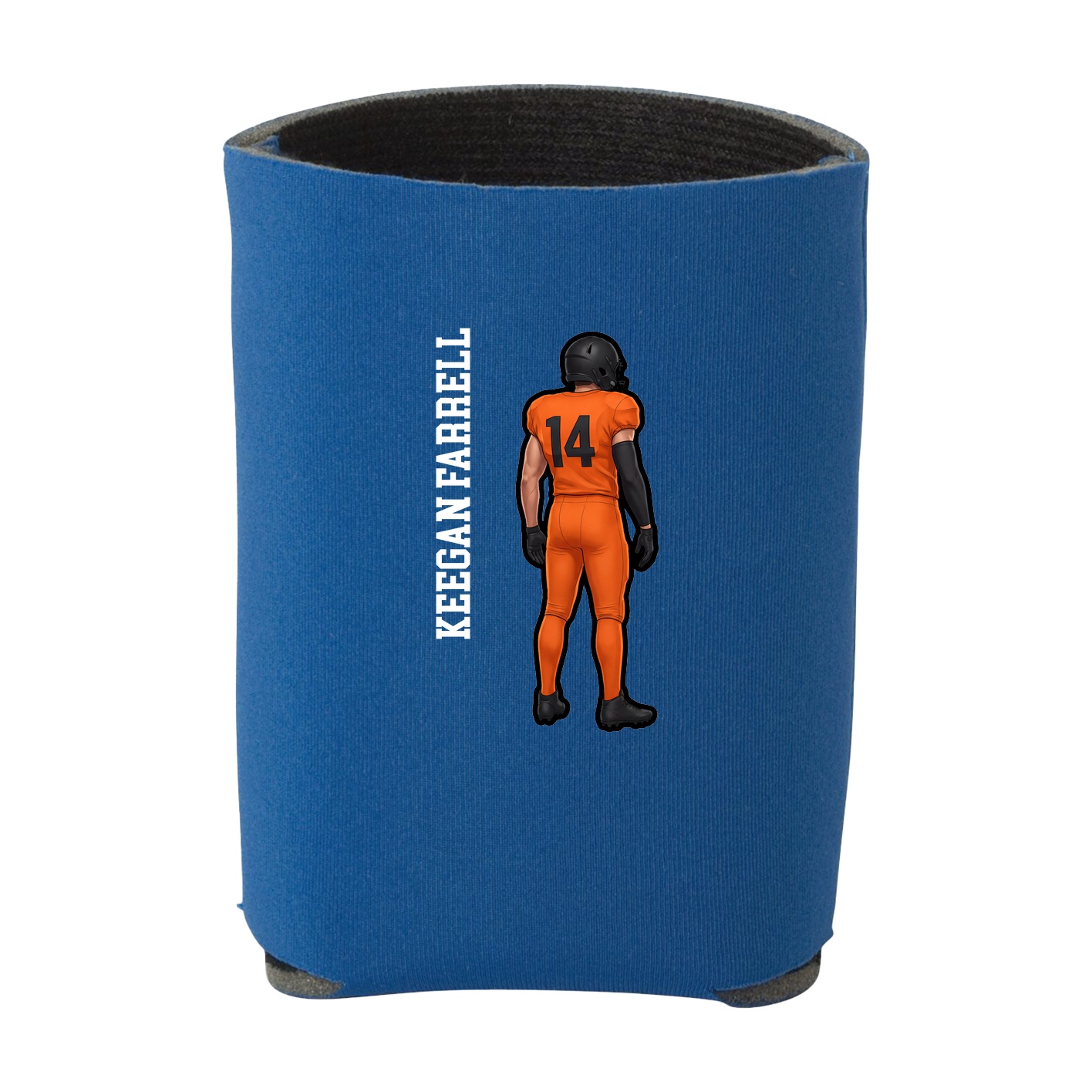 Can Holder — Name Vertical in Royal