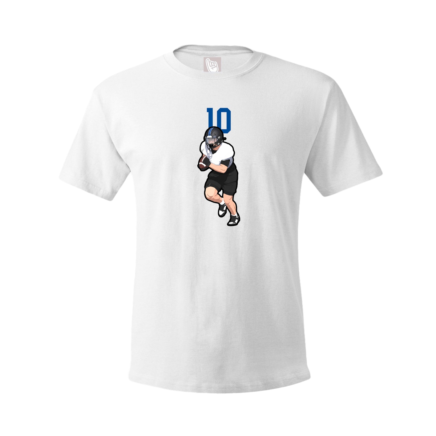 Tee — Number Top in White