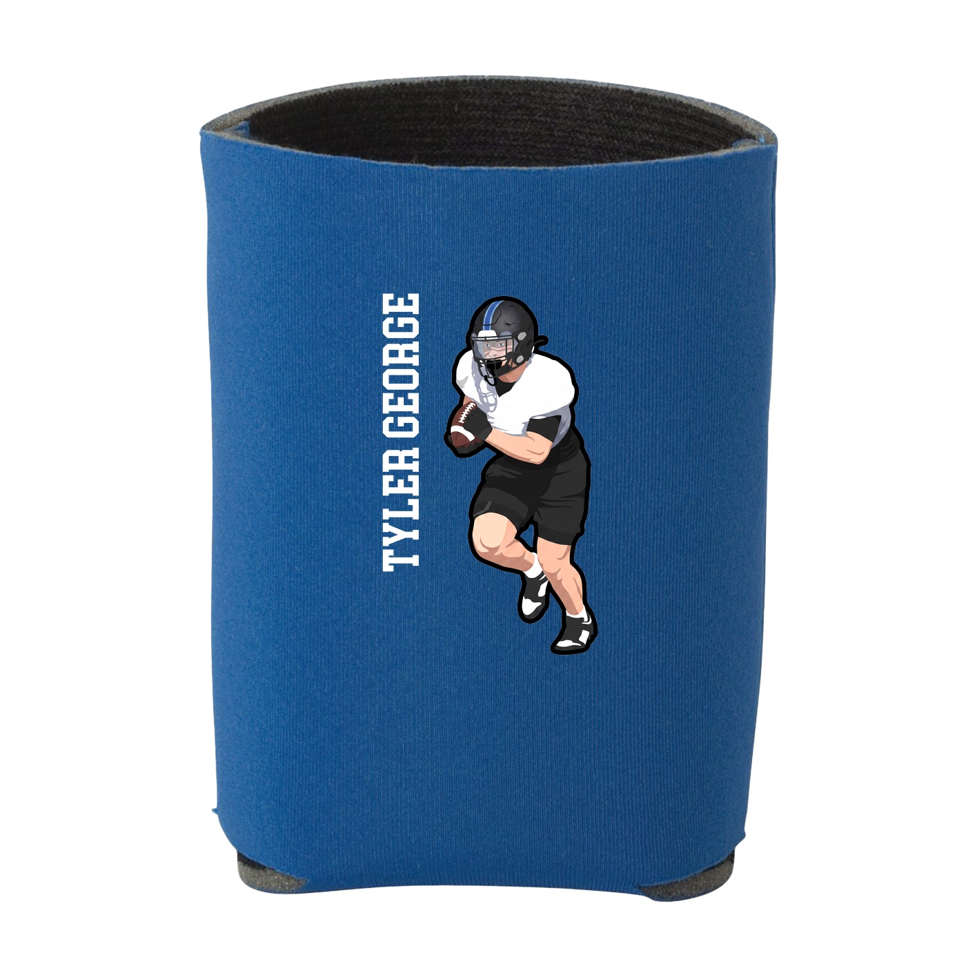 Can Holder — Name Vertical in Royal