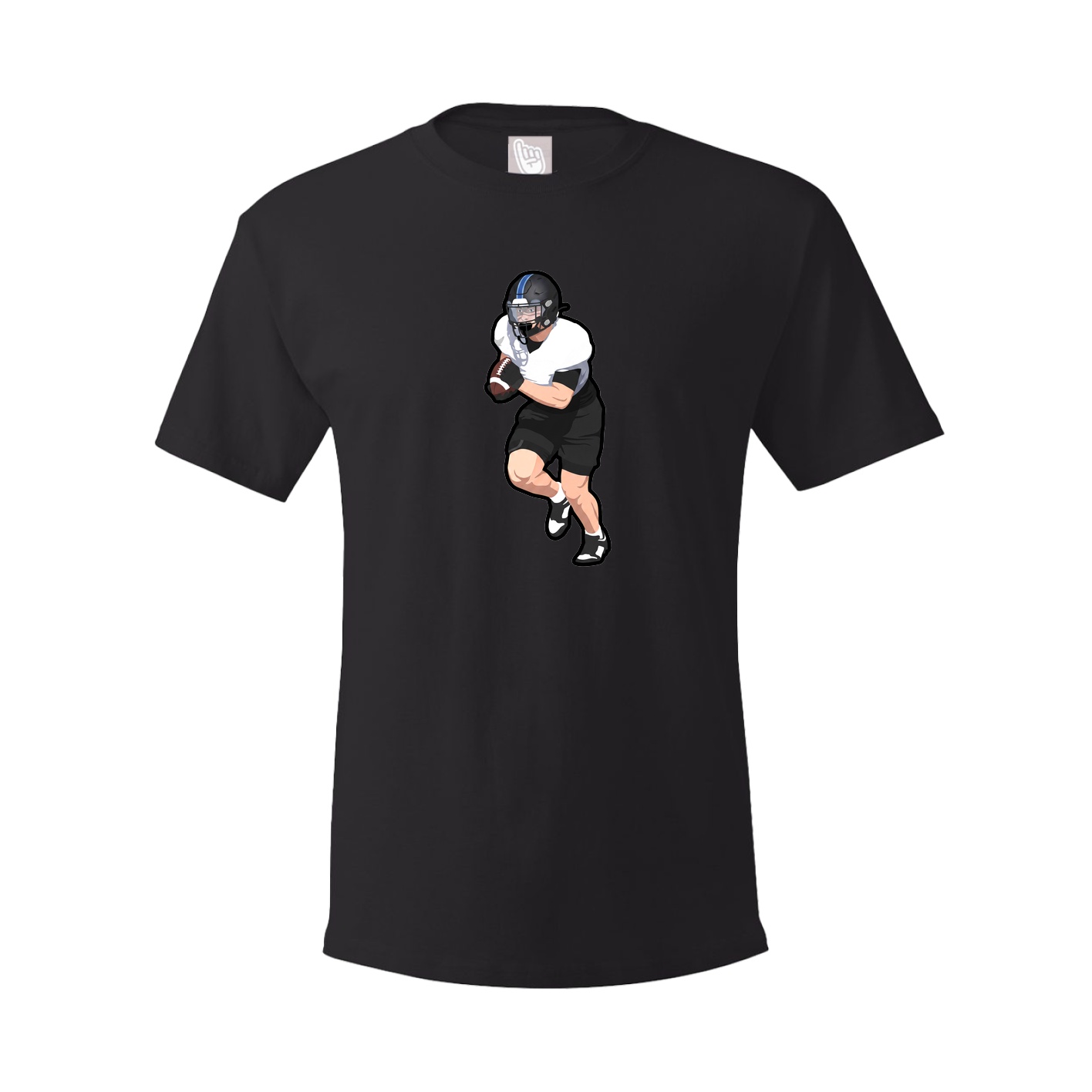 Tee — Name Vertical in Black