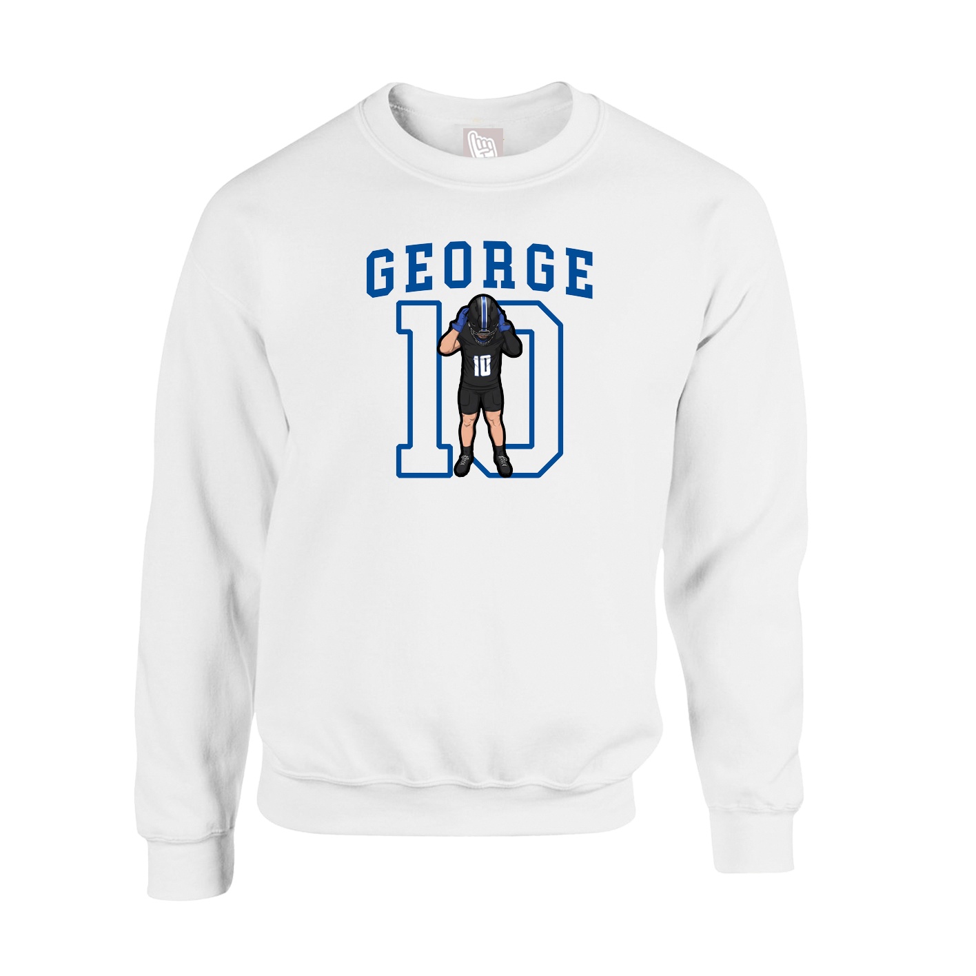 Fleece Crew — Shirsey in White
