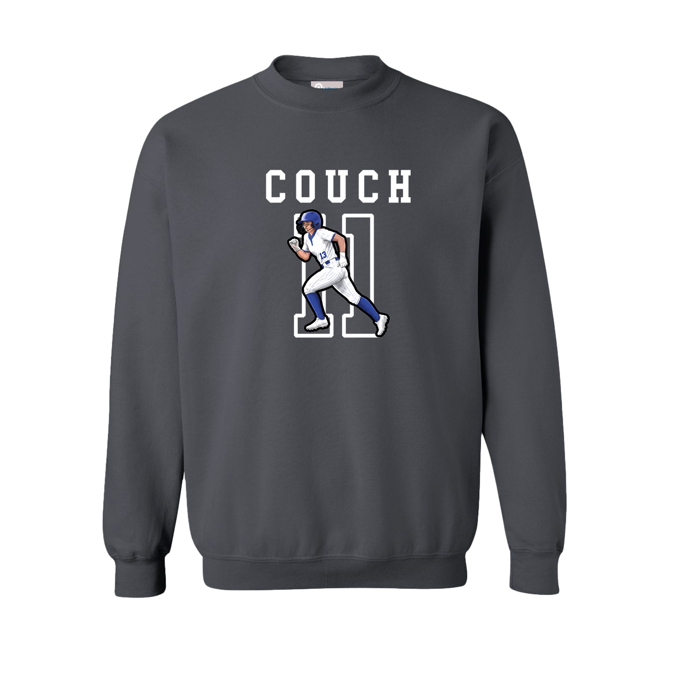 Fleece Crew — Shirsey in Grey