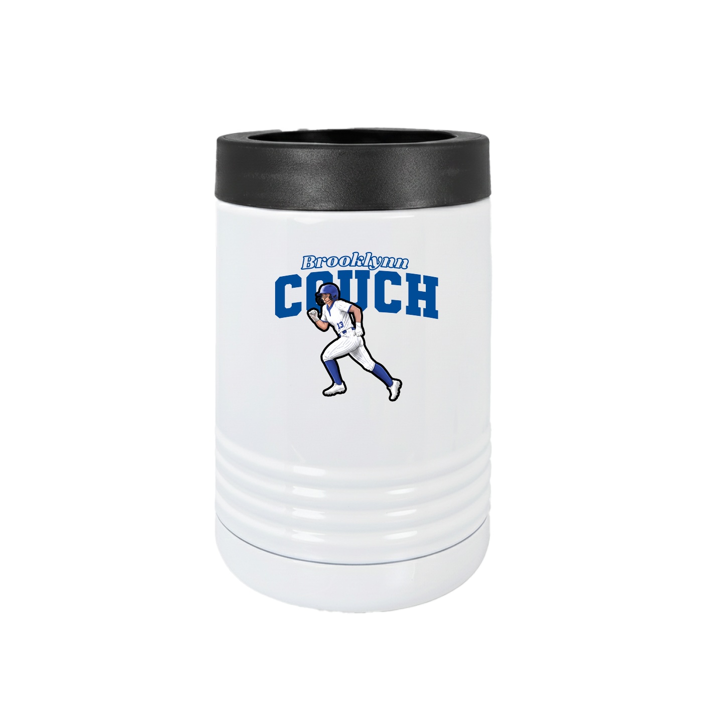 Beverage Holder — Name Arch in White
