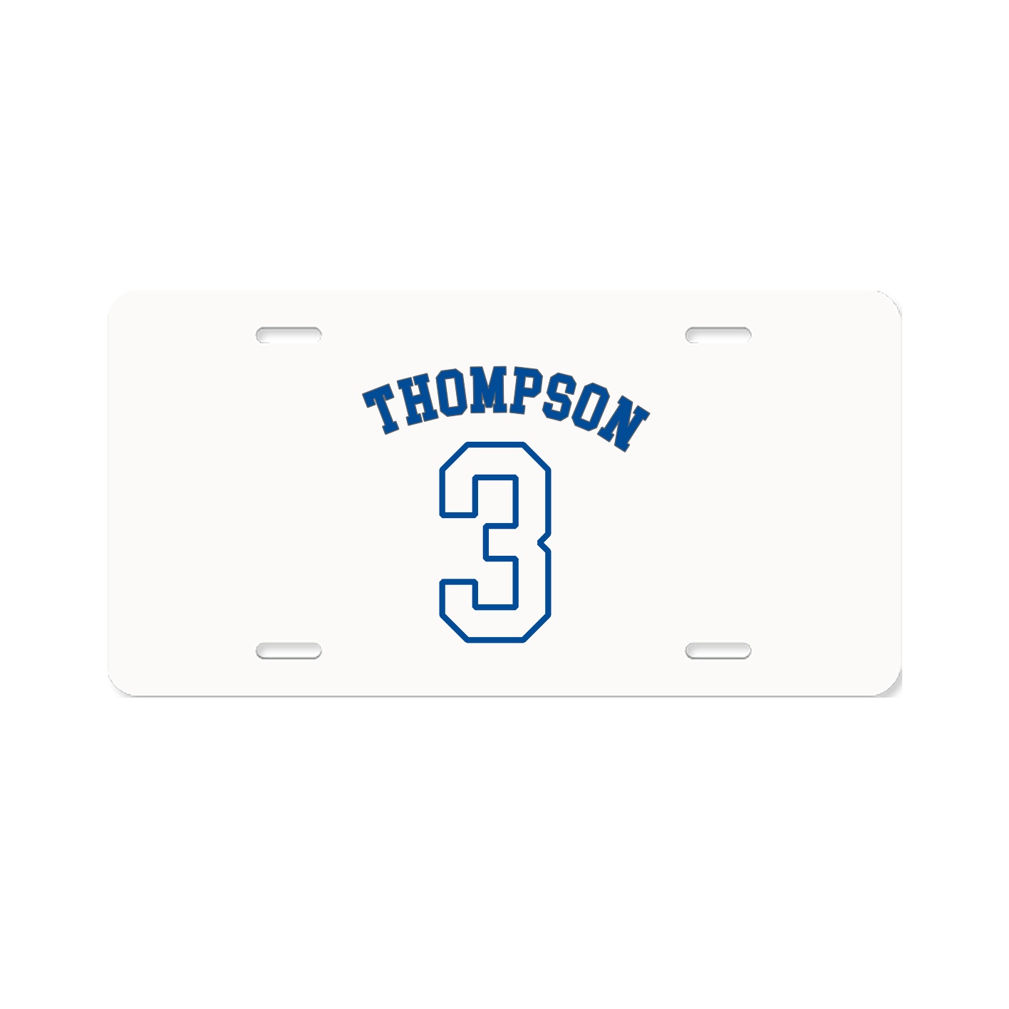License Plate — Shirsey Arch in Classic
