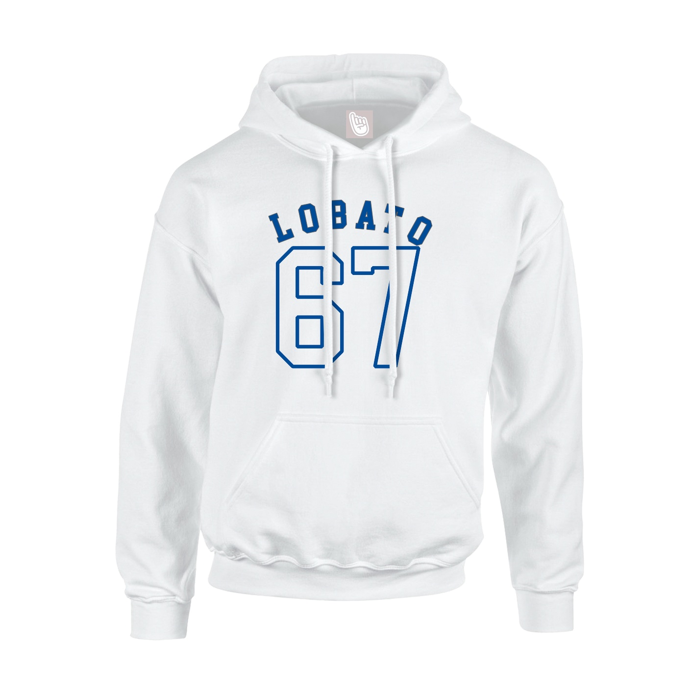 Hoodie — Shirsey Arch in White