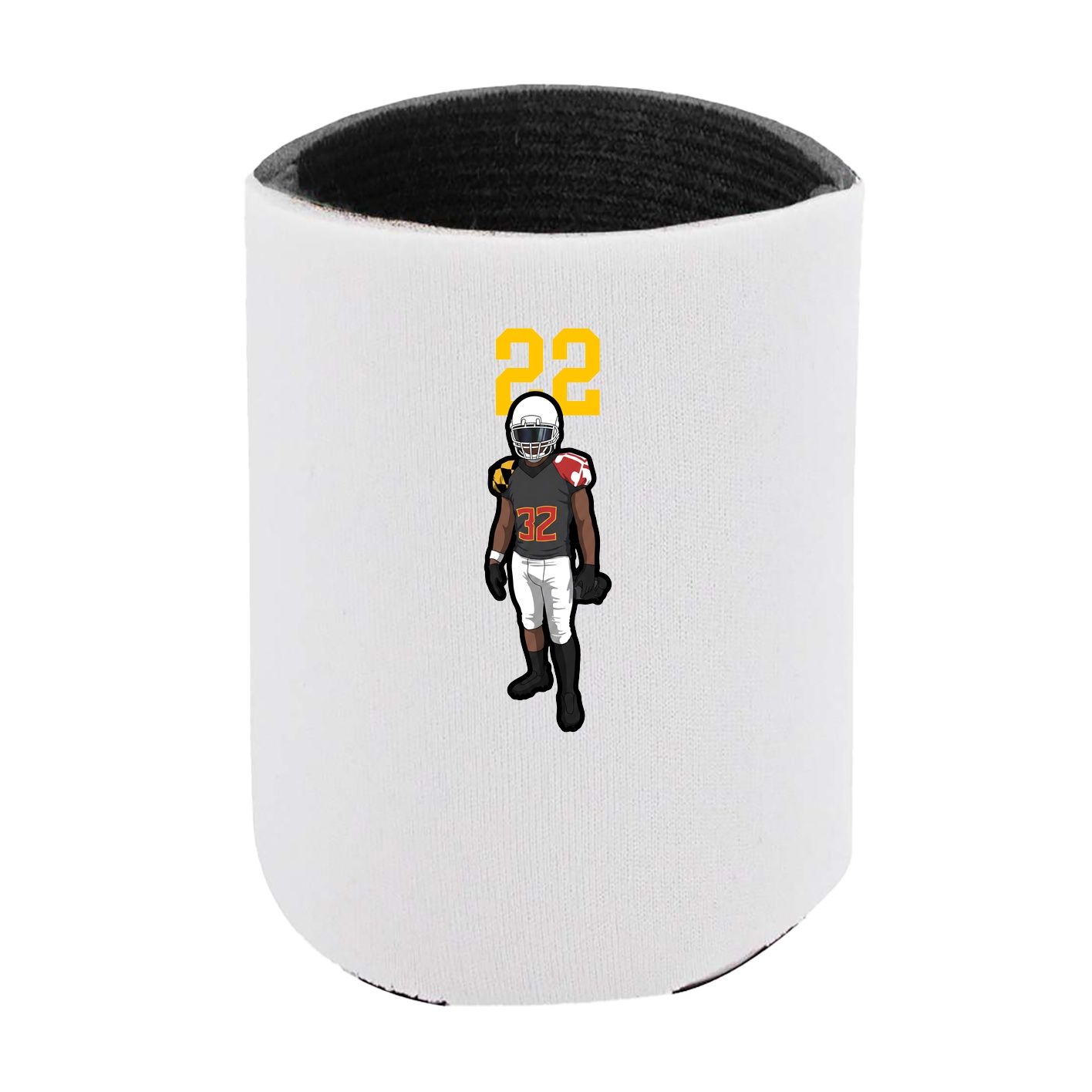 Can Holder — Number Top in White